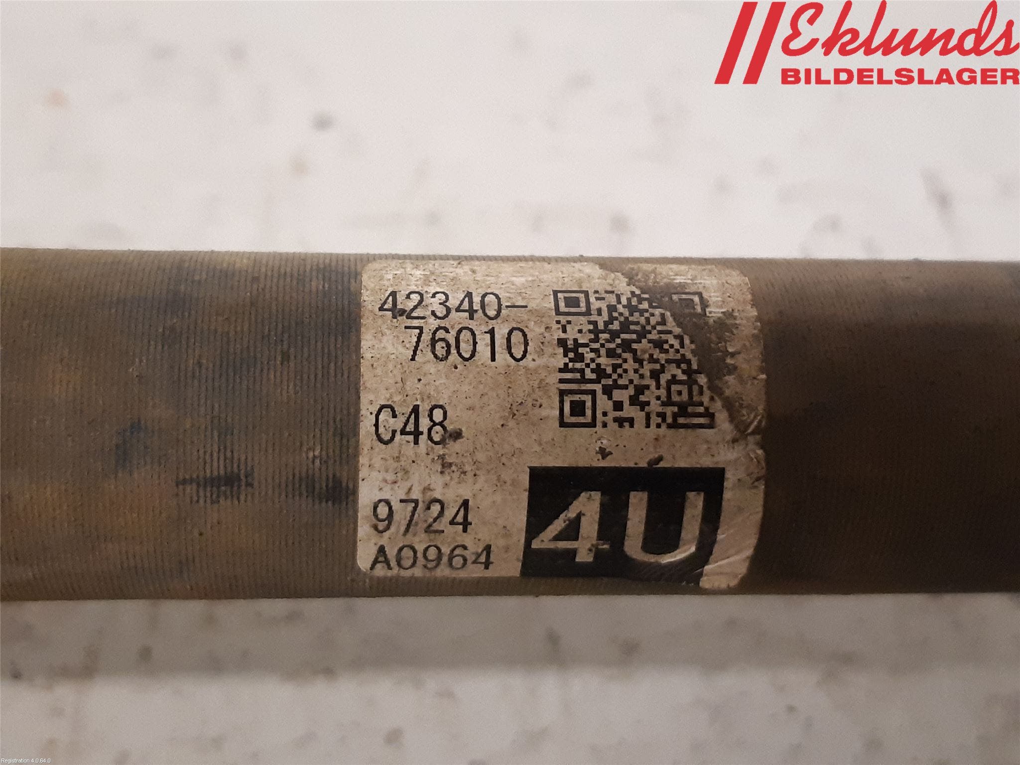 Lexus UX/300e 19- Drivaxel Bak Höger