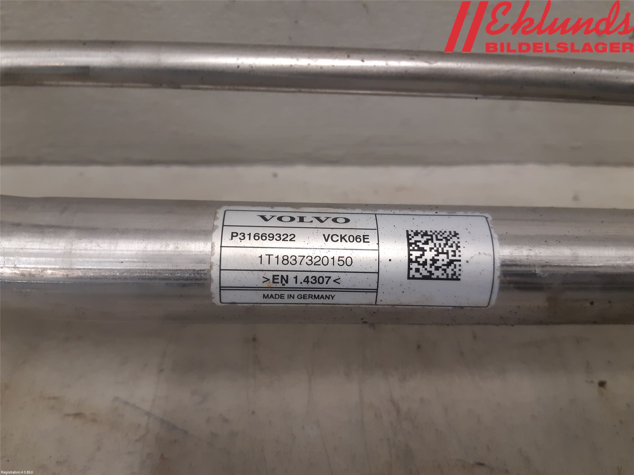 Volvo V90 17->> Bränslepåfyllnrör-Slang