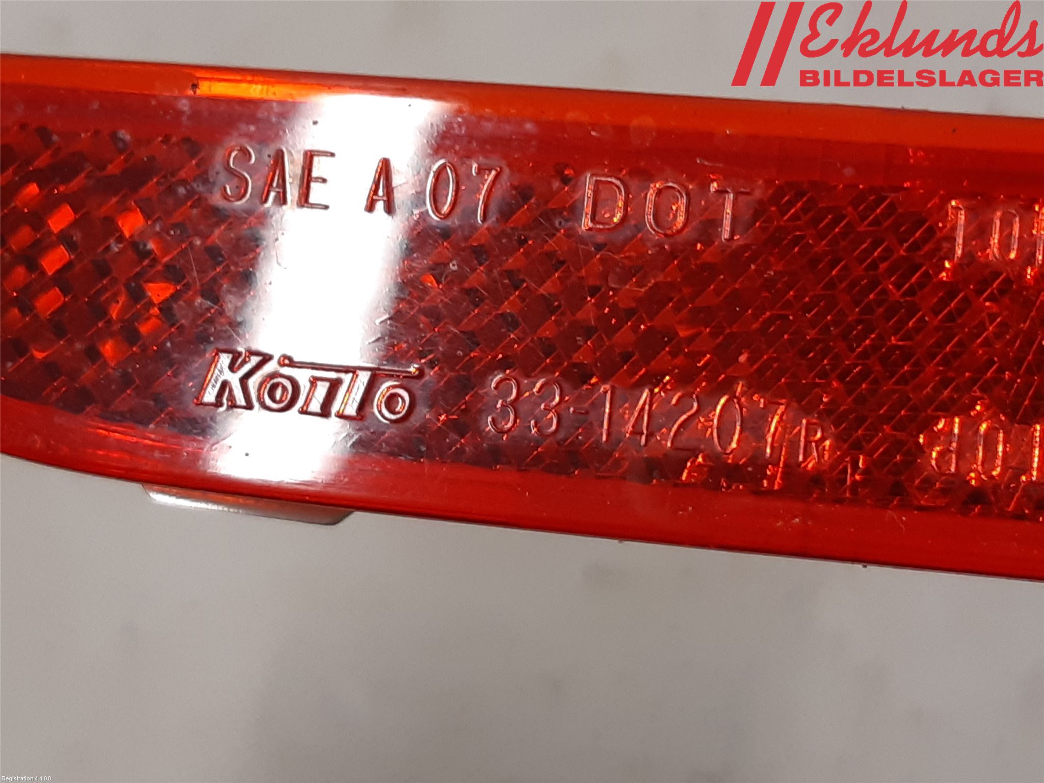 Nissan QASHQAI 14-17 Dimljus/Reflex Bak