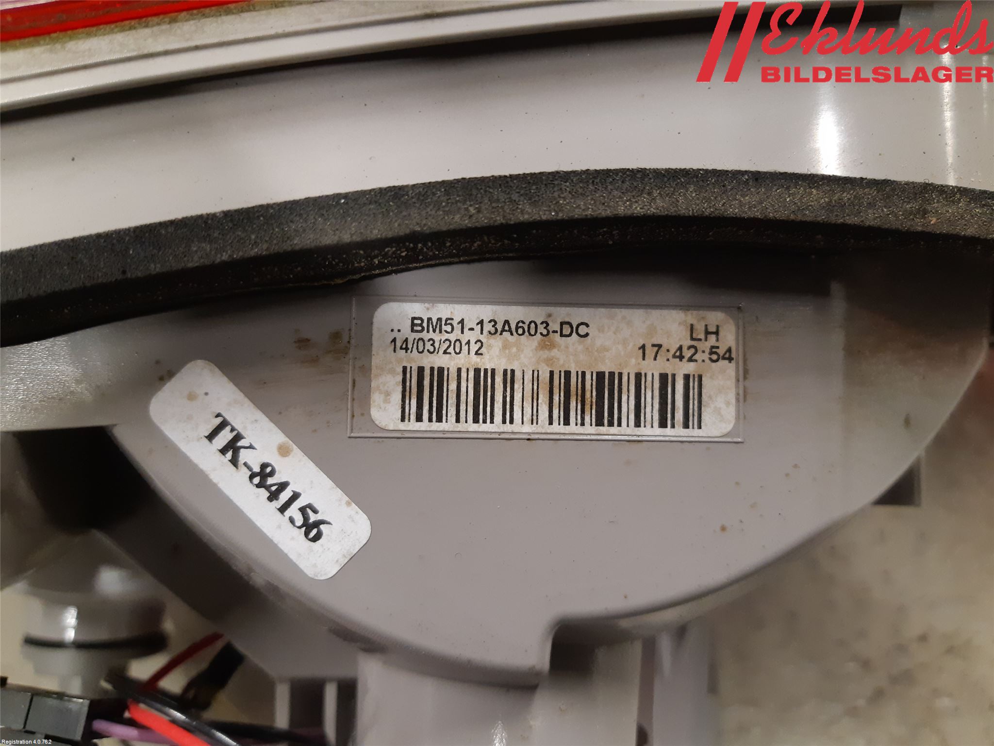 Ford FOCUS 11-14 Bakljus Lucka Vä