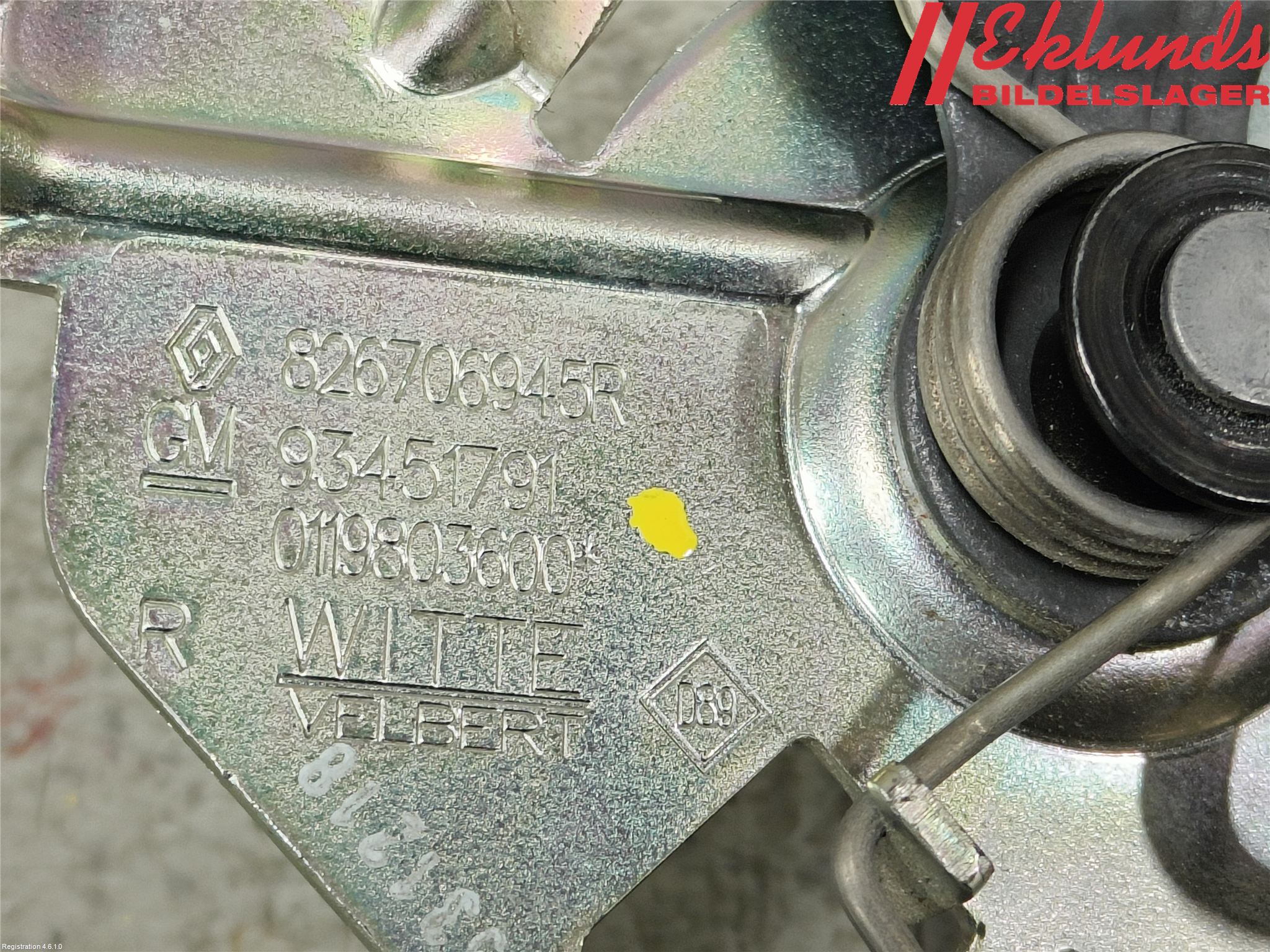 Renault TRAFIC/E-TECH 15- Dörrhandtag Inre Hö