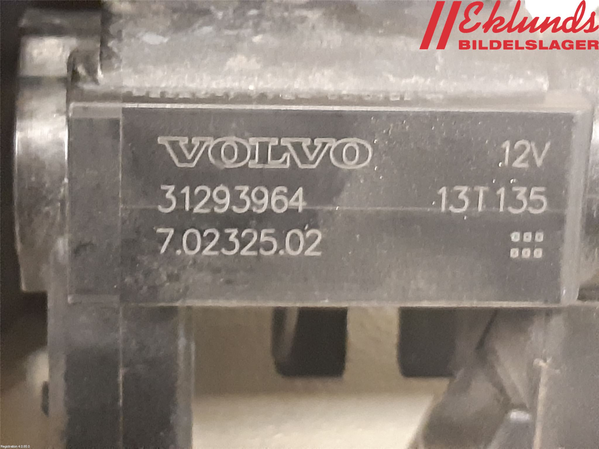 Volvo V70 14-16 Vakuumventil