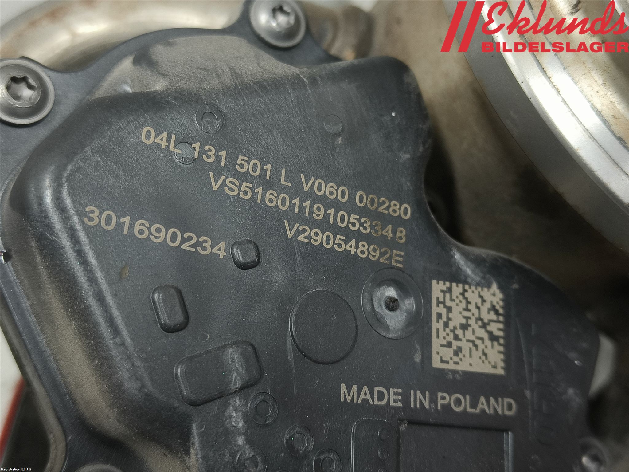 Volkswagen VW CADDY 16-20 Avgaskylare