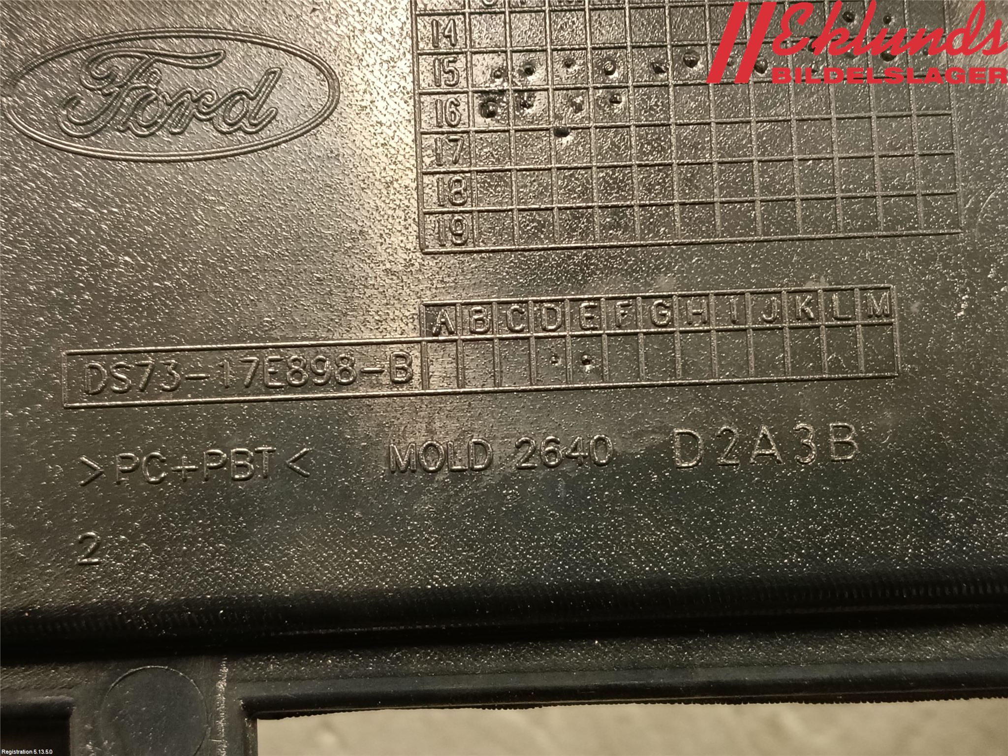Ford MONDEO 15-22 Stötfångar Deformelement Fram