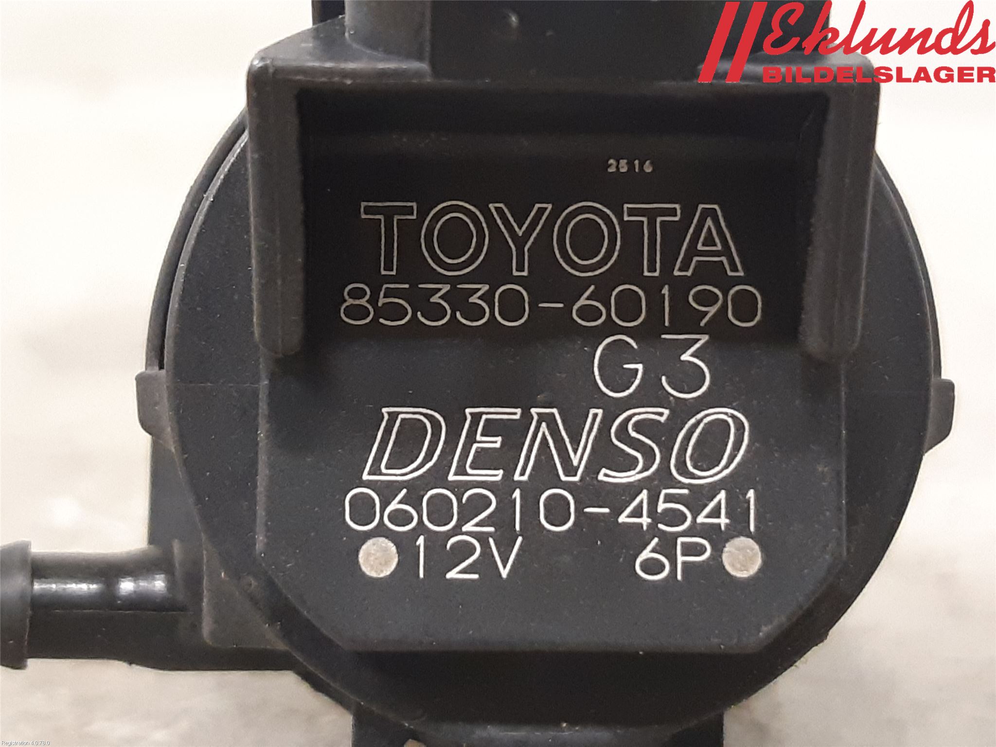 Lexus GS 300/430/450H 05-12 Spolarpump Vindruta