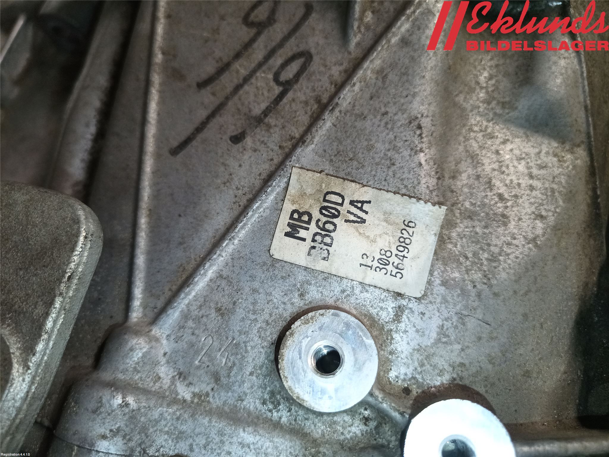 Nissan QASHQAI 10-14 Växellåda Man 6 Vxl