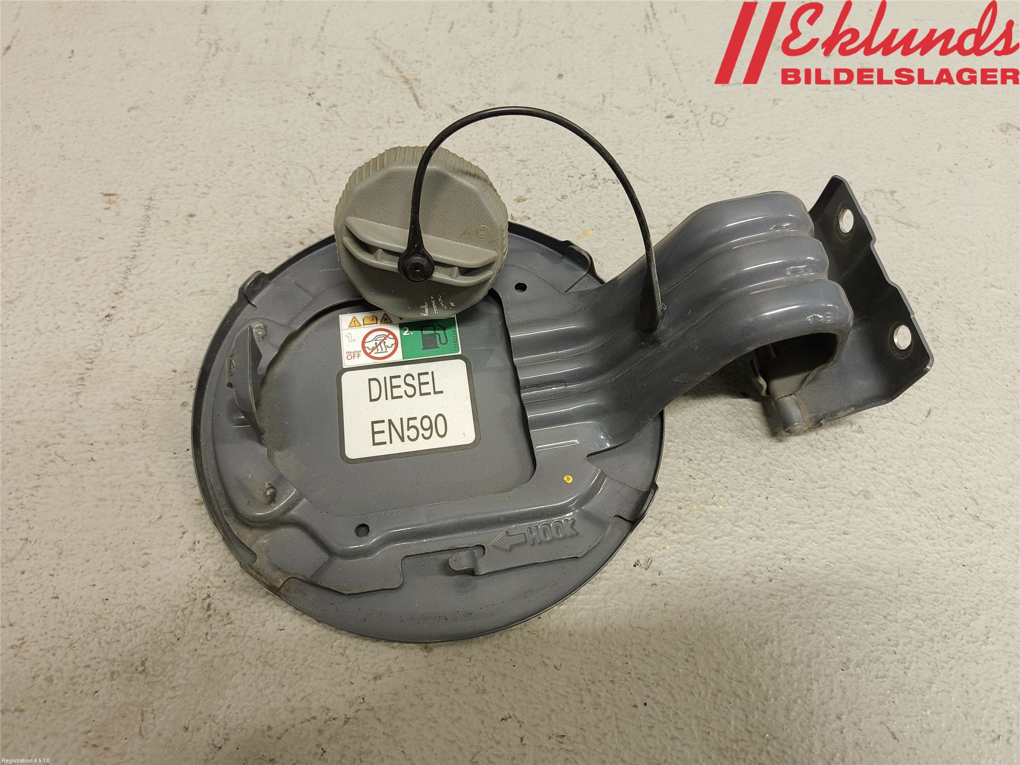 Fiat FULLBACK 16-19 Tanklucka