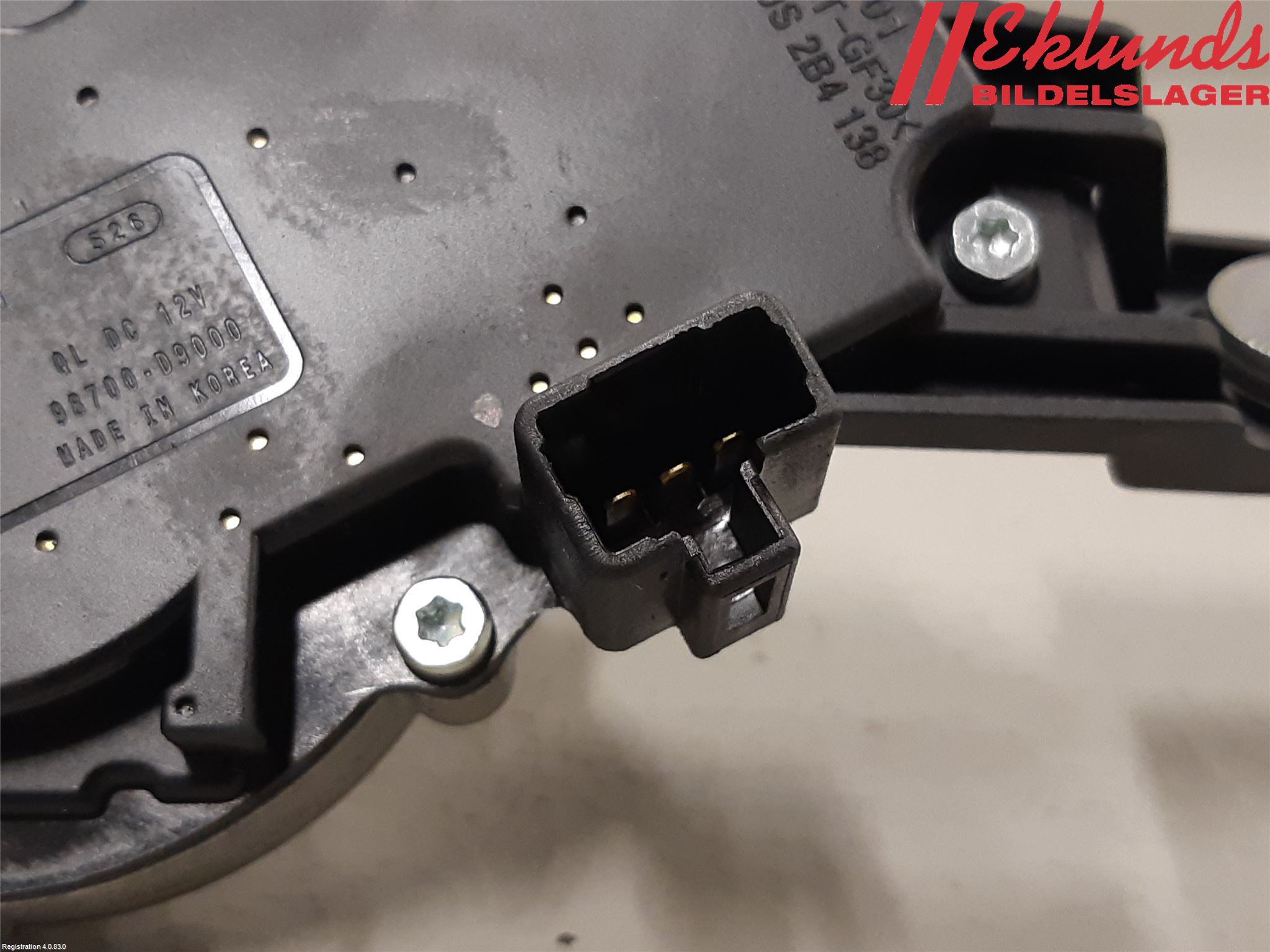 Kia SPORTAGE (QL) 16-21 Torkarmotor Baklucka