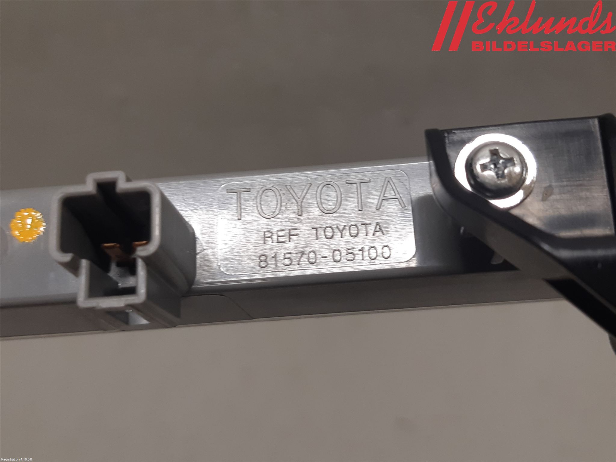 Toyota AURIS 13-19 Bromsljus Bakruta