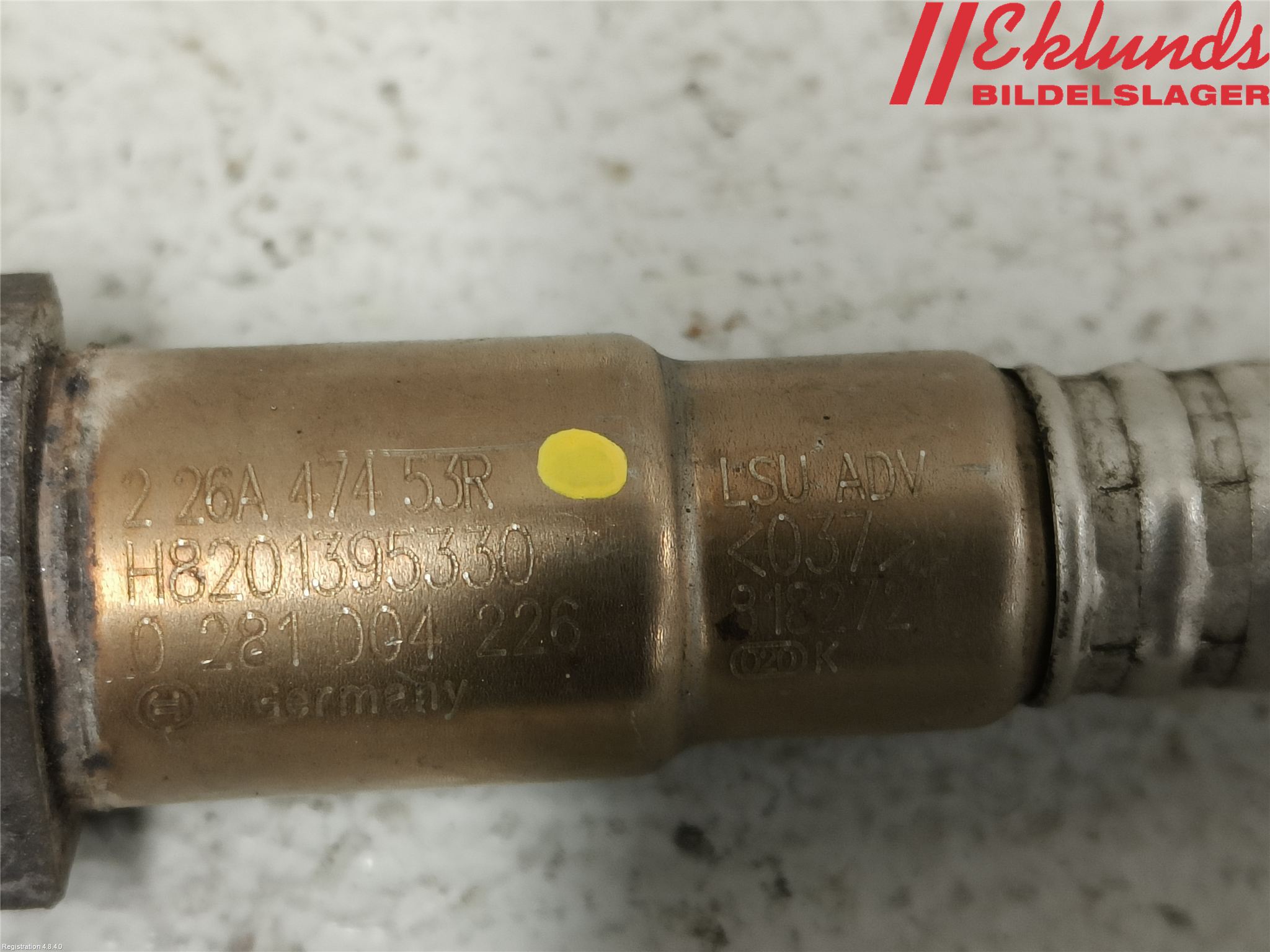 Renault CLIO IV 16-19 Injlambdasond