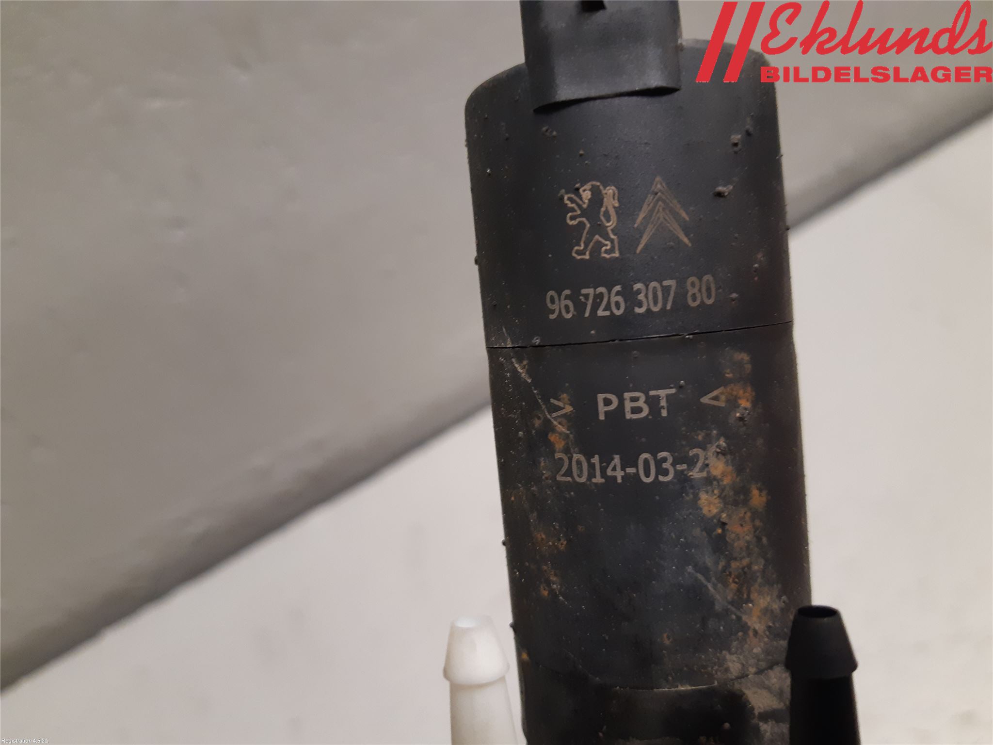 Peugeot 508 11-18 Spolarpump Vindruta