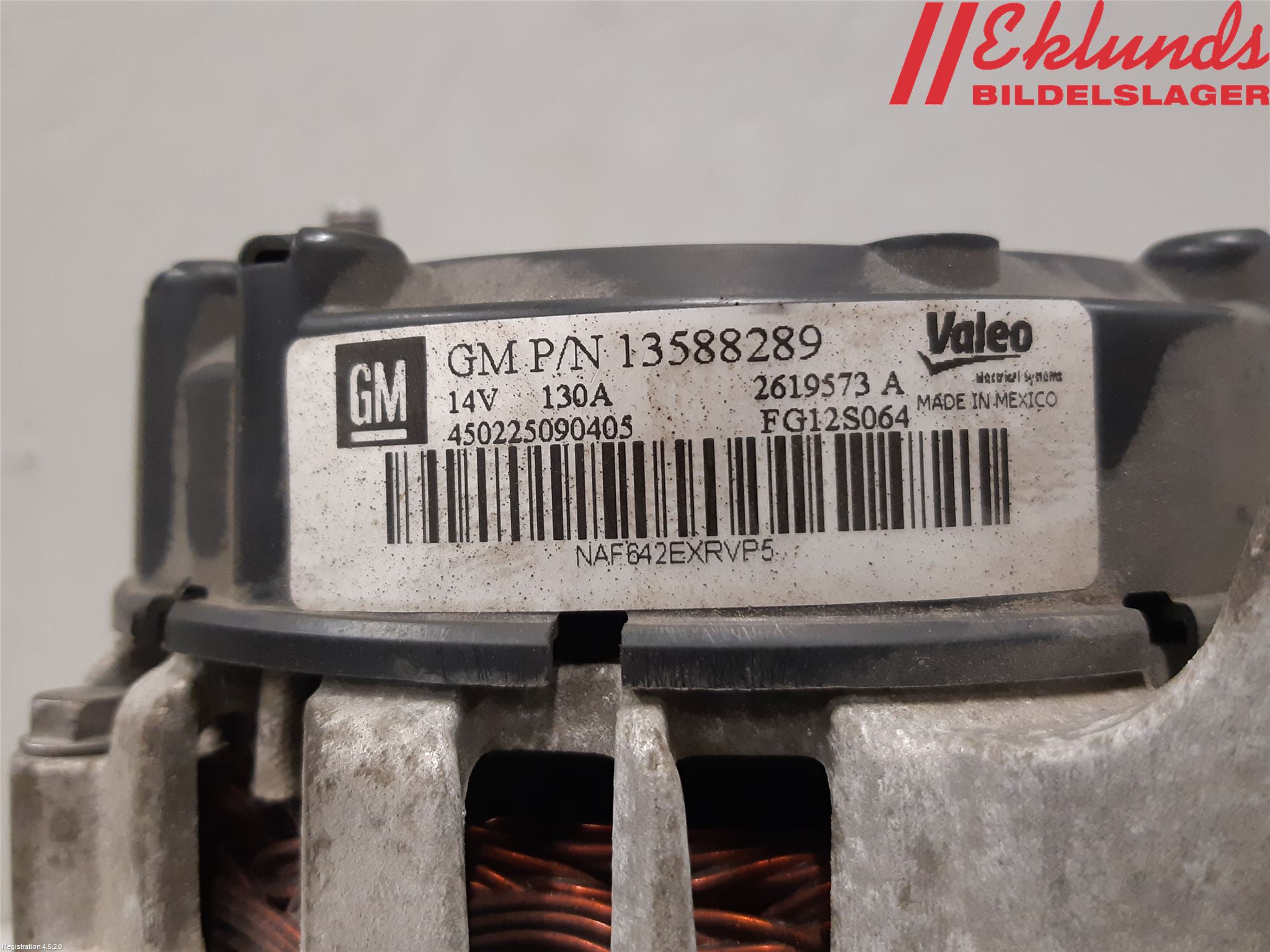 Opel MOKKA 13-20 Generator