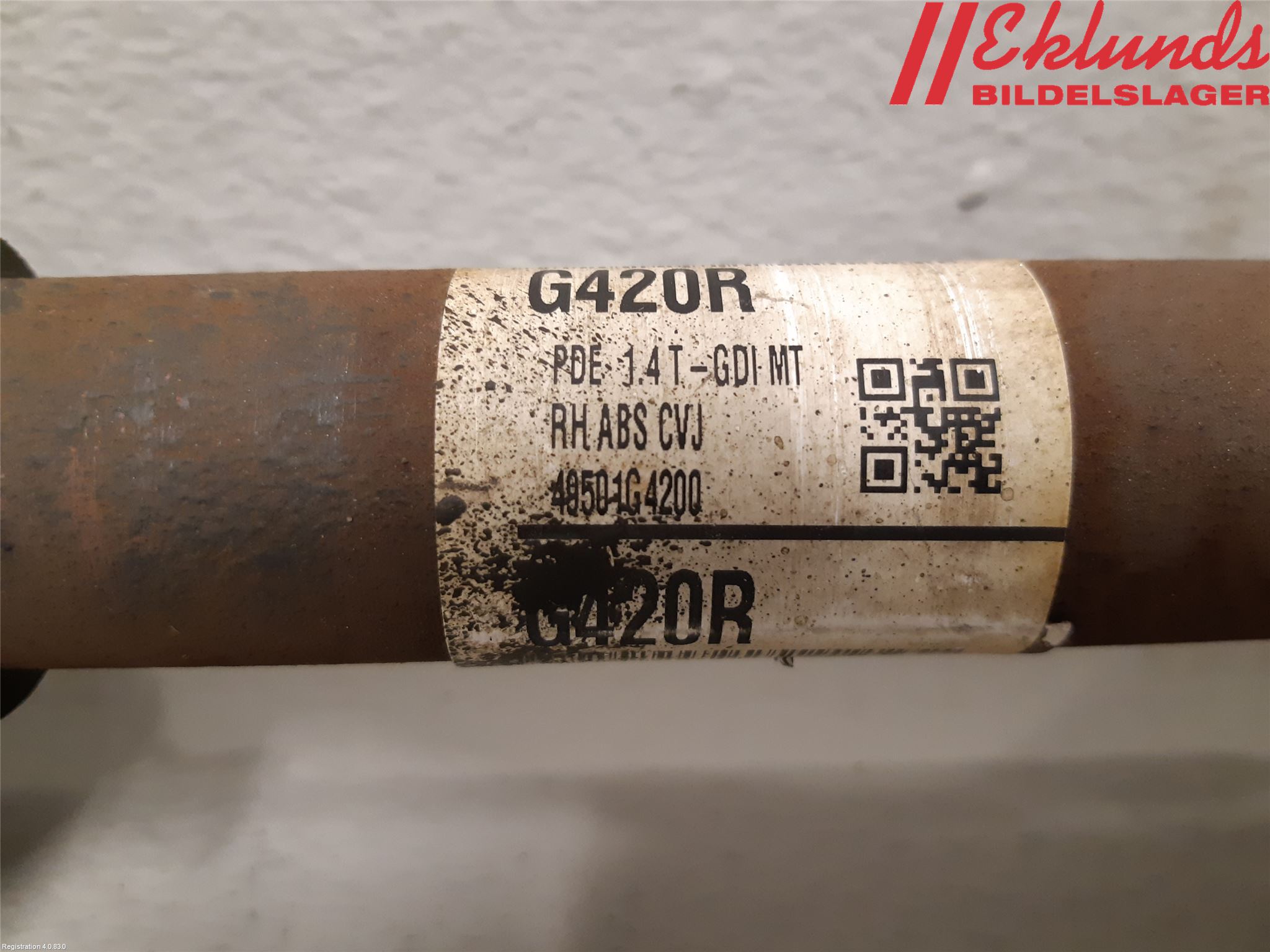 Hyundai i30 PD 17- Drivaxel Fram Höger