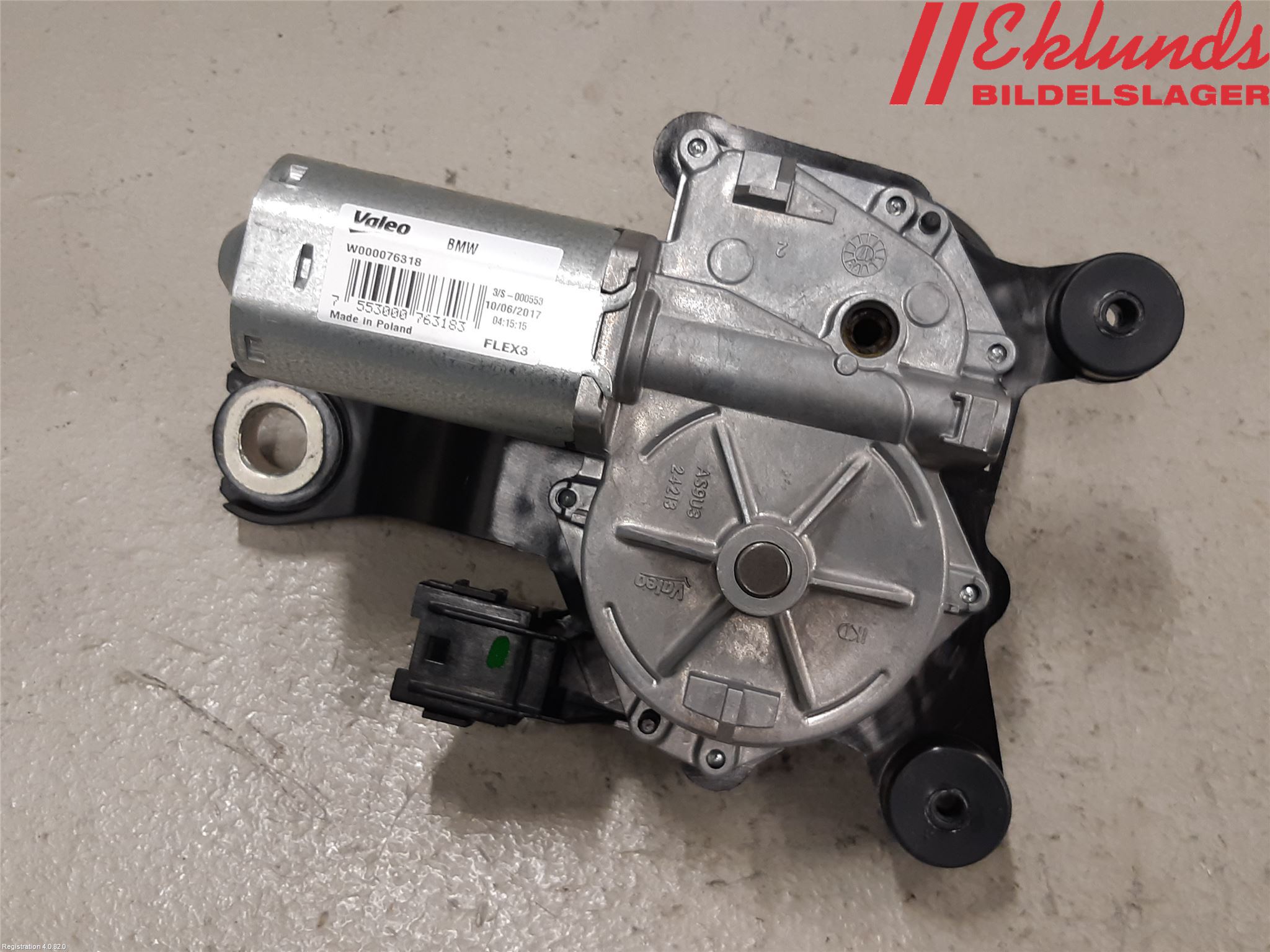 BMW 5 G30/G31/F90 17-23 Torkarmotor Baklucka
