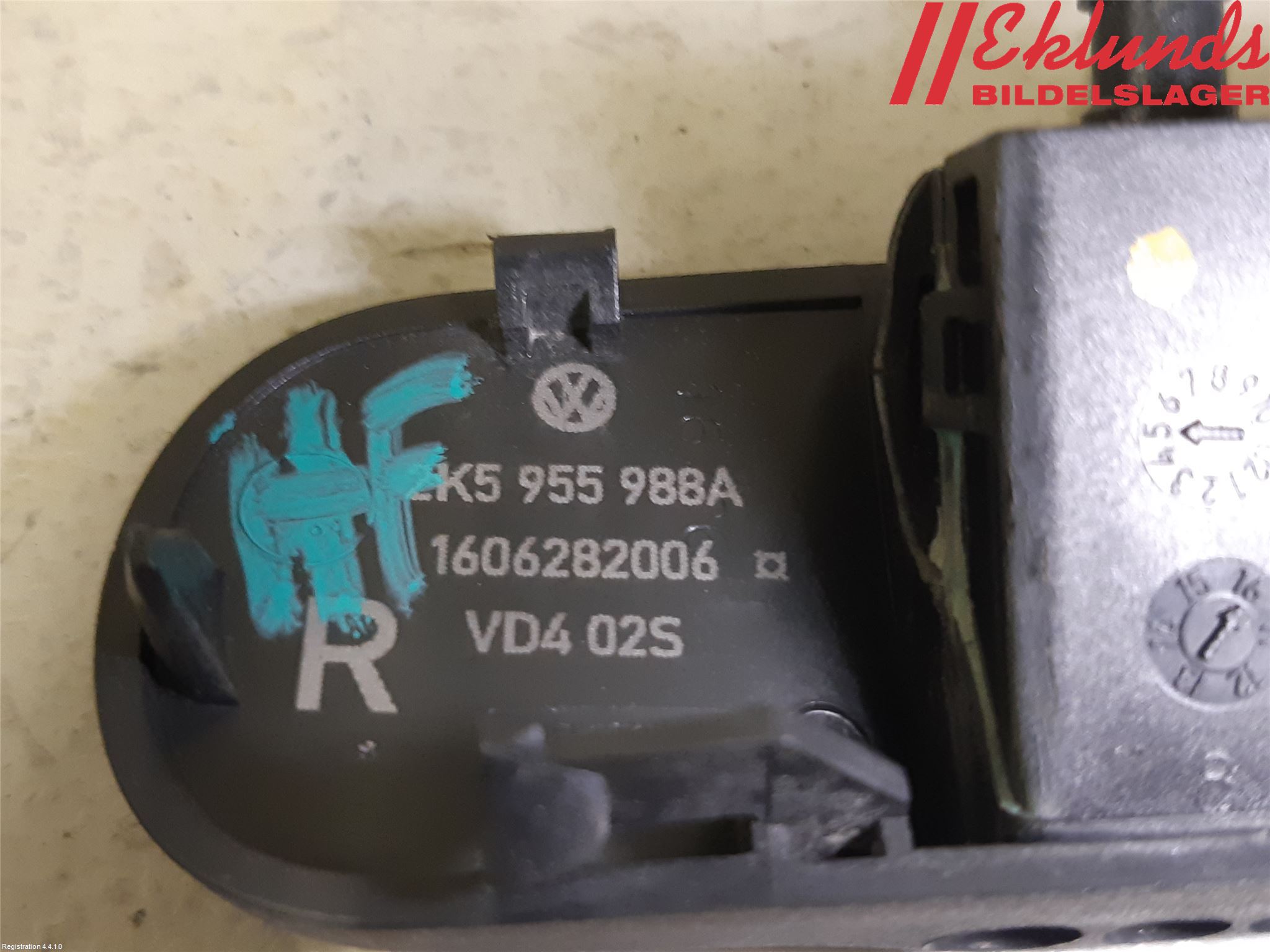 Volkswagen VW CADDY 16-20 Spolarmunstycke Rutor