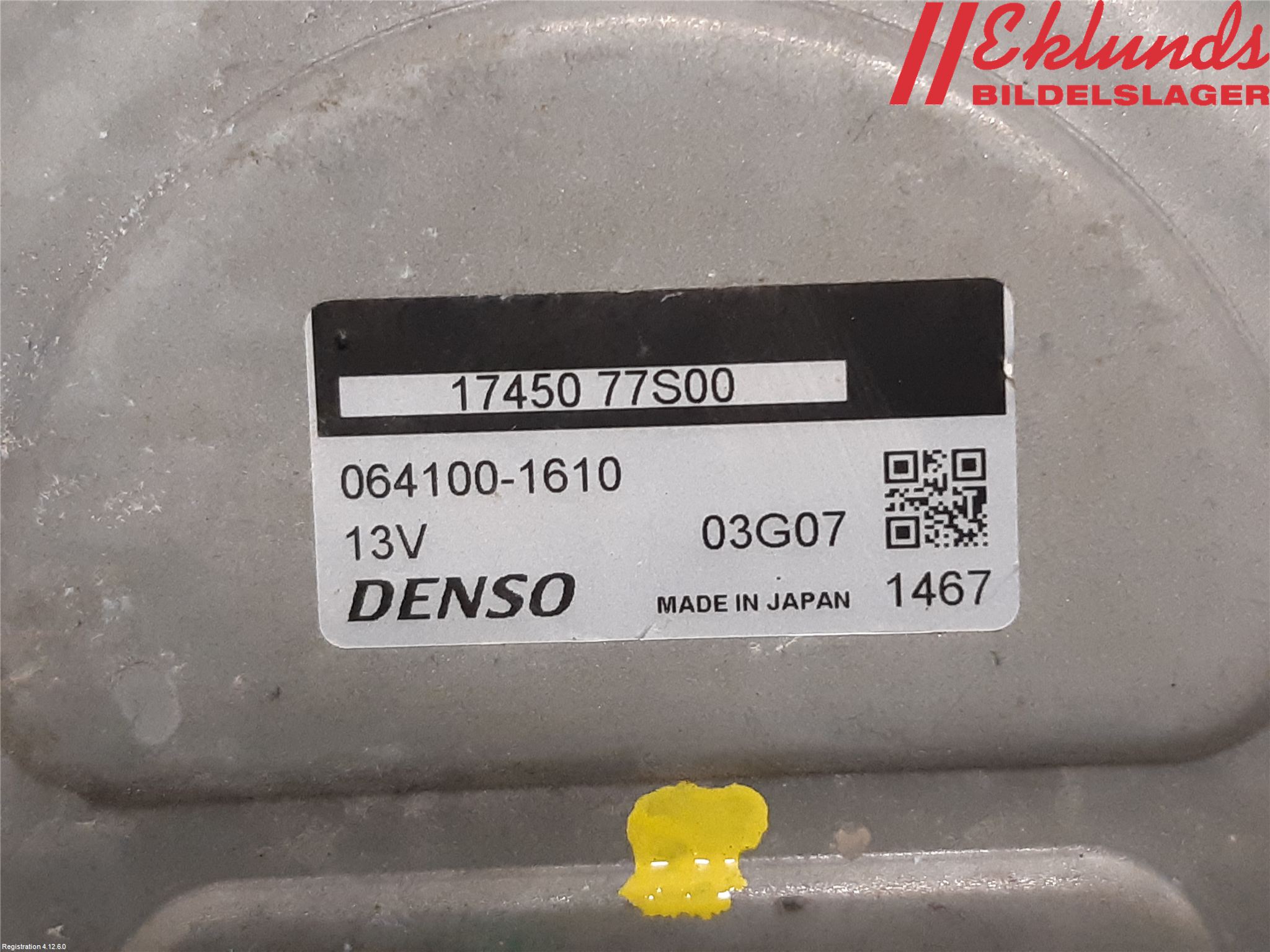 Suzuki VITARA 15- Värme Cirkulationspump