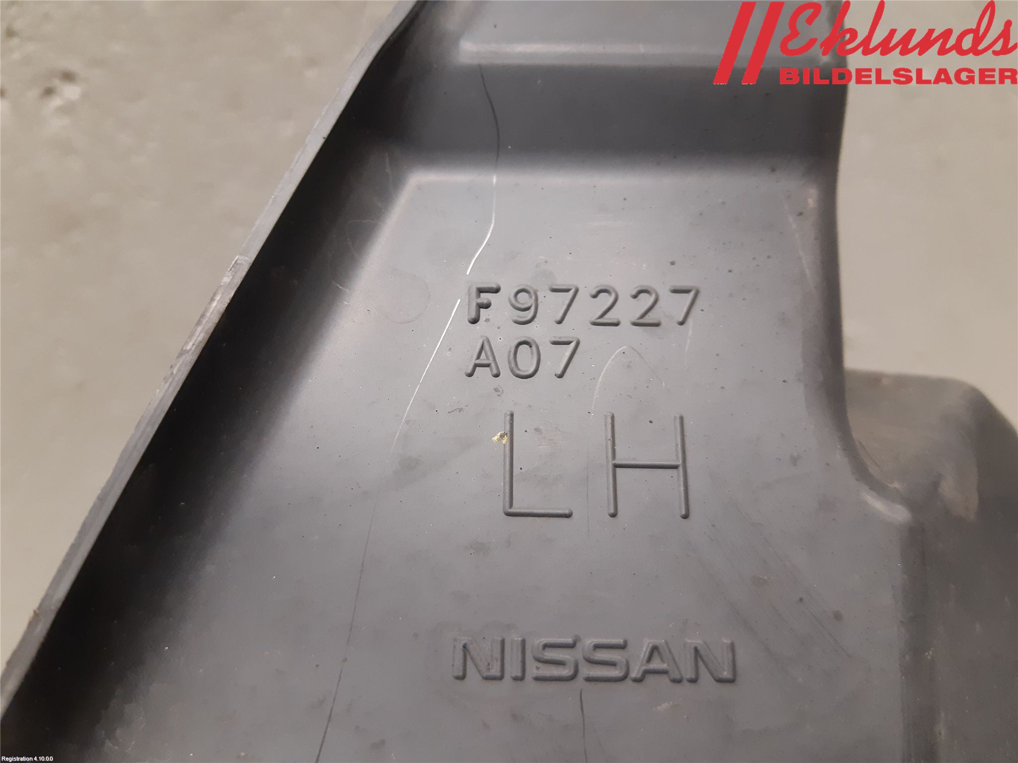 Nissan NAVARA 05-16 Deflektor Plåt-Plast Kylning