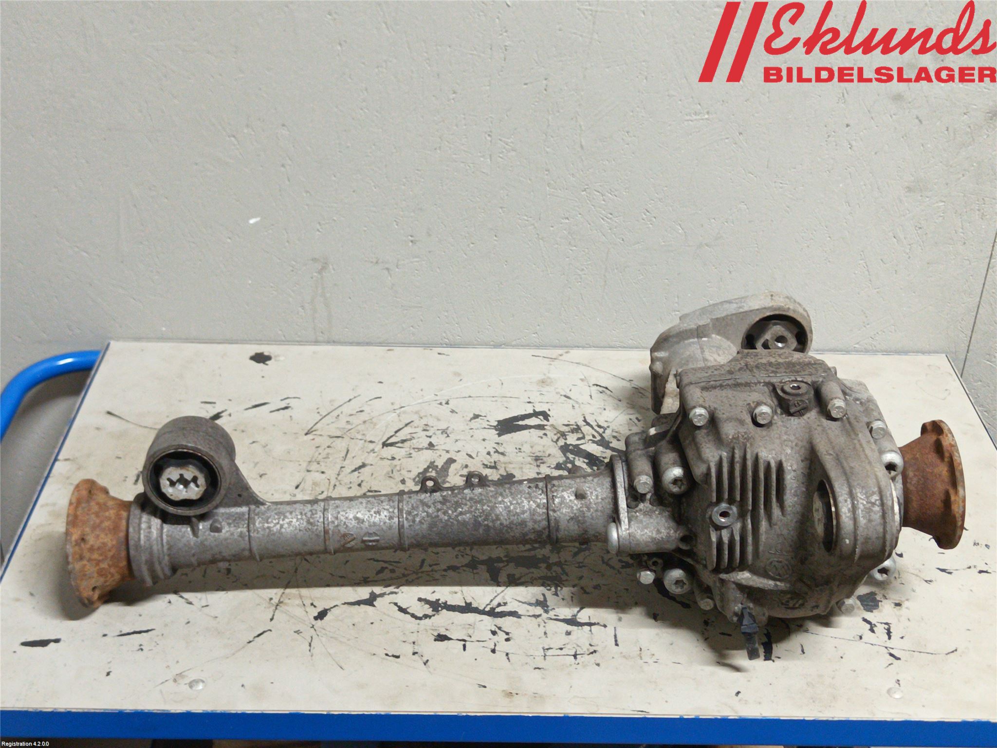 Volkswagen VW TOUAREG 7P 11-18 Framvagn Diffrential