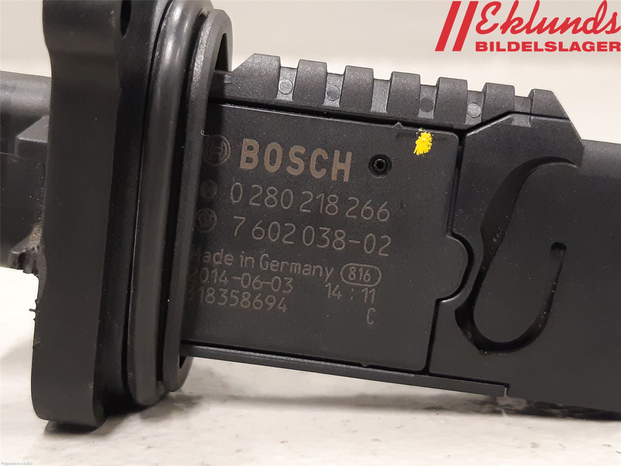 BMW 4 F32/F33/F82/F83 13-20 Injluftmassamätare