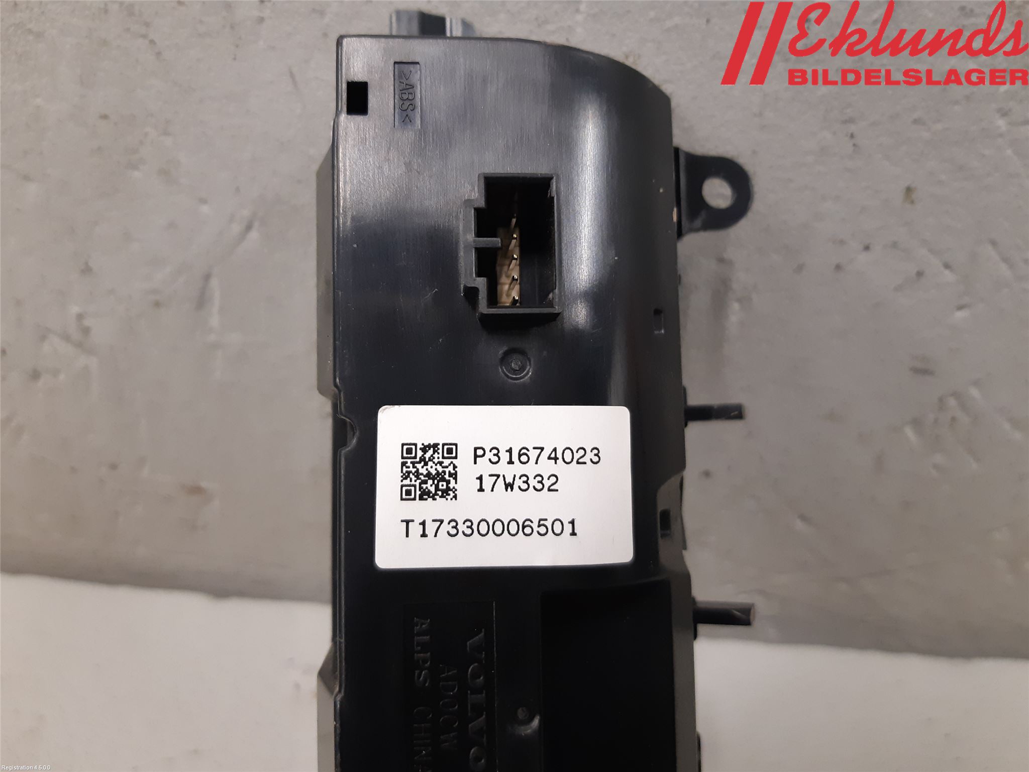 Volvo S90 17->> Strömställare Stolvärme