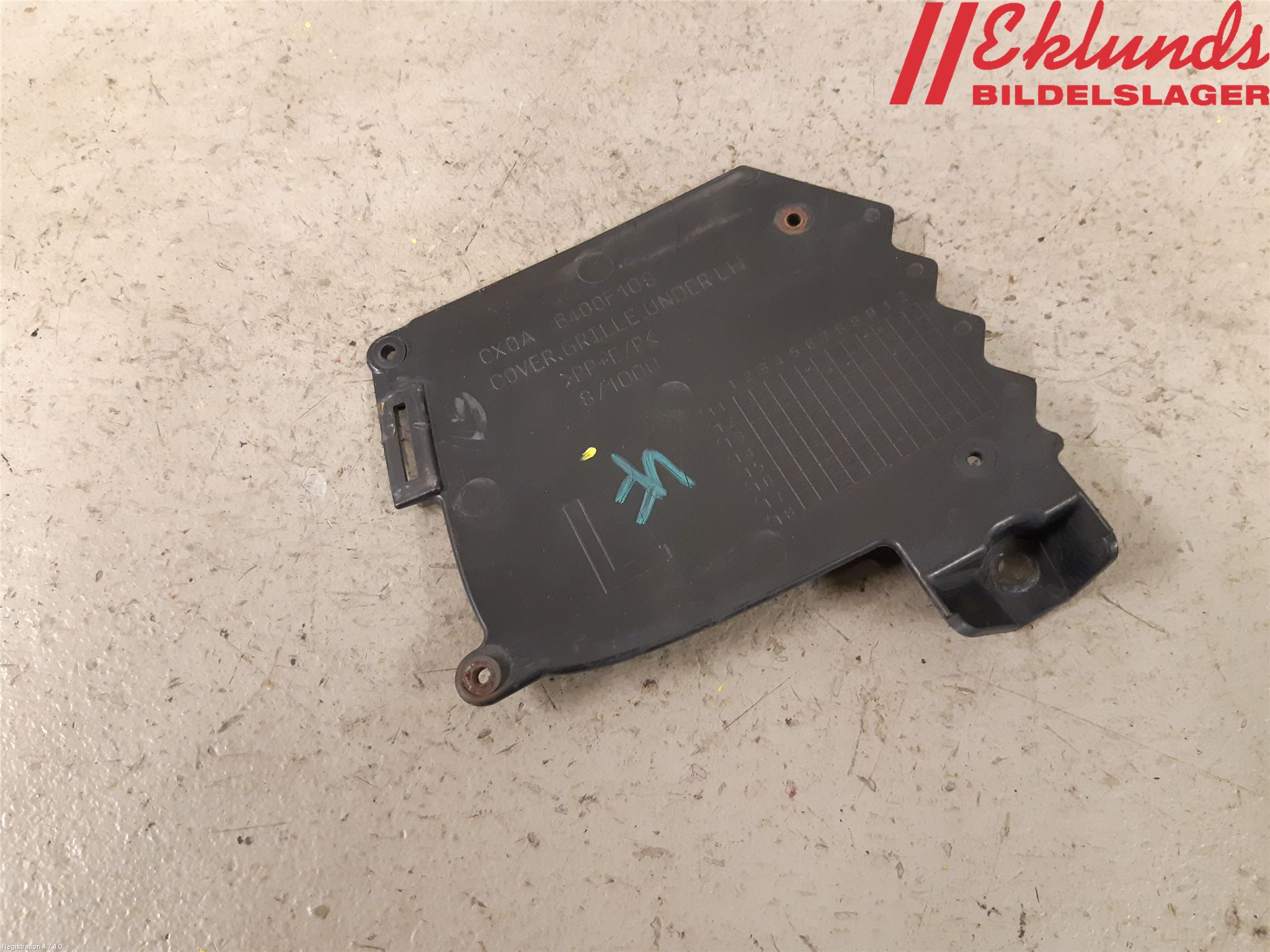 Mitsubishi LANCER 07-14 Stöt Utfyllnad-List-Grill