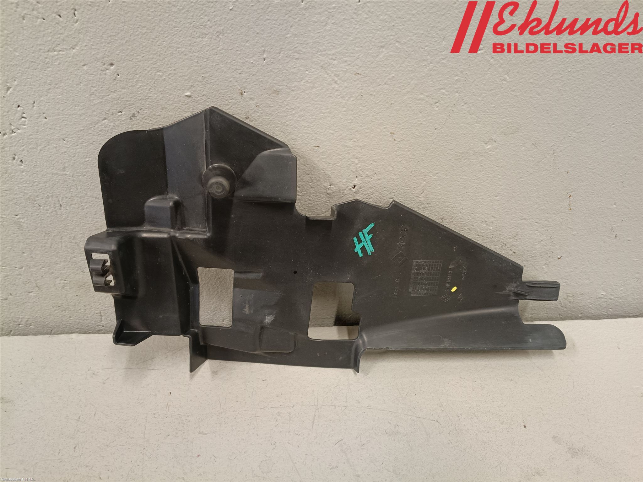 Renault MASTER III  10-14 Deflektor Plåt-Plast Kylning