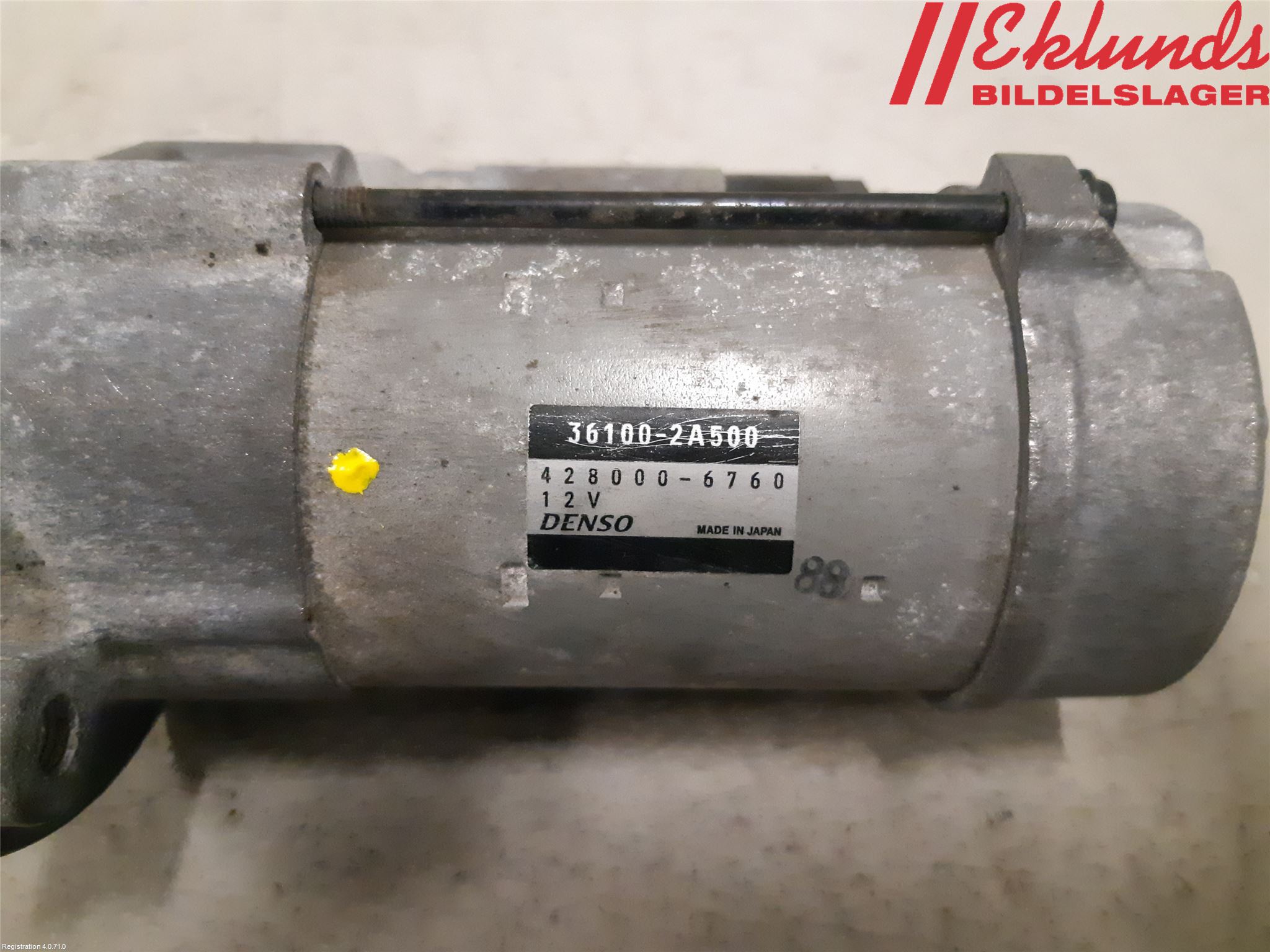 Kia CEED 06-12 Startmotor Diesel