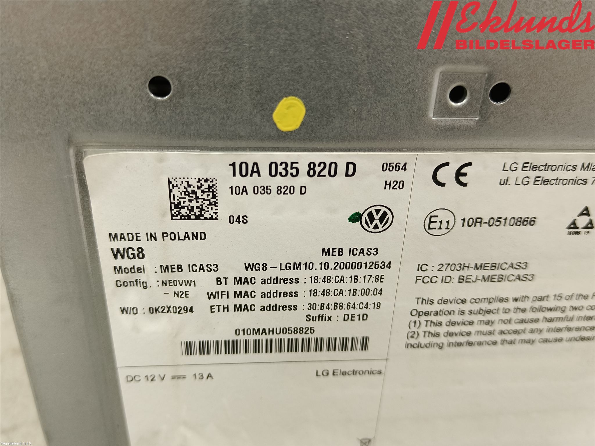 Volkswagen VW ID.3 21- Radio