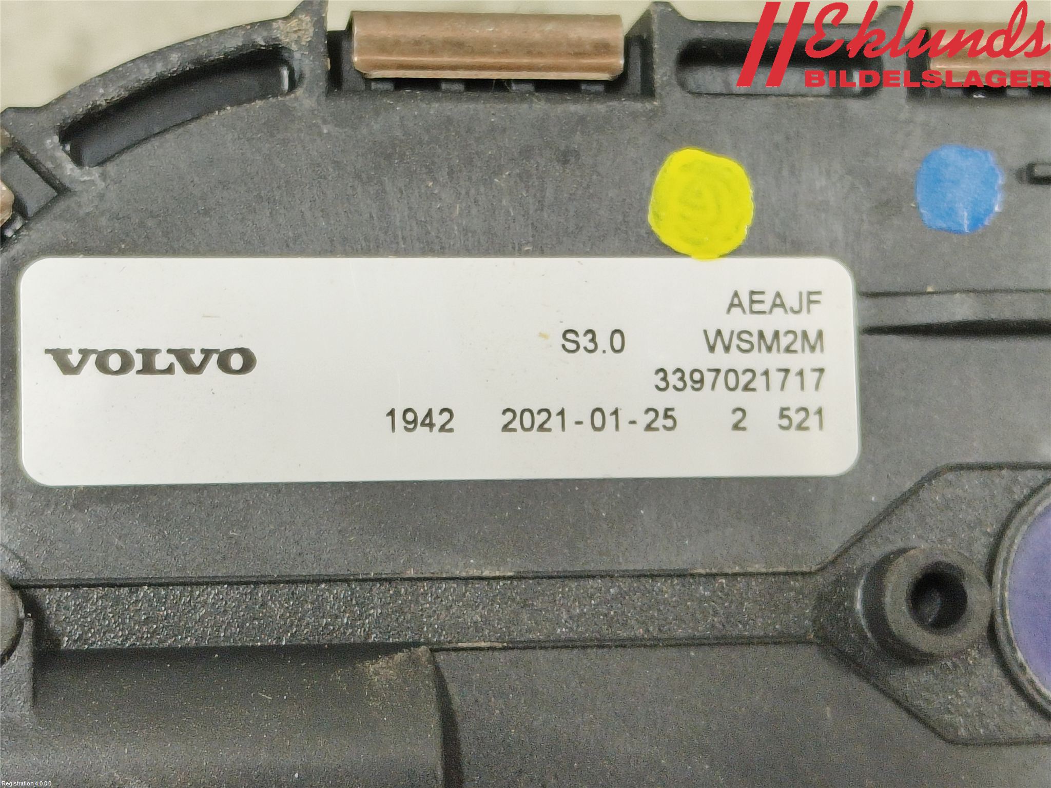 Volvo V90 17->> Torkarmotor Vindruta