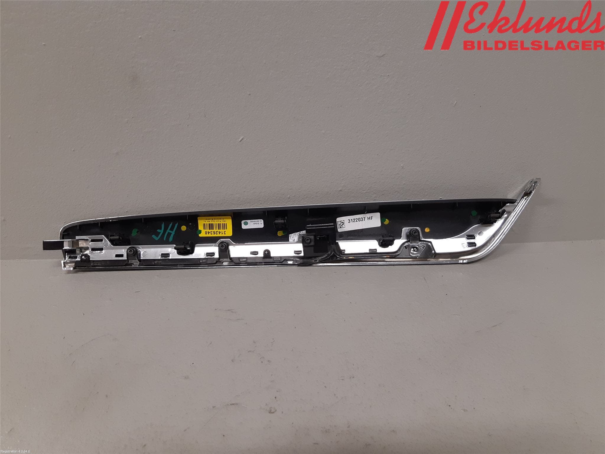 Volvo S90 17->> Dörr Dekorlist Fram Hö