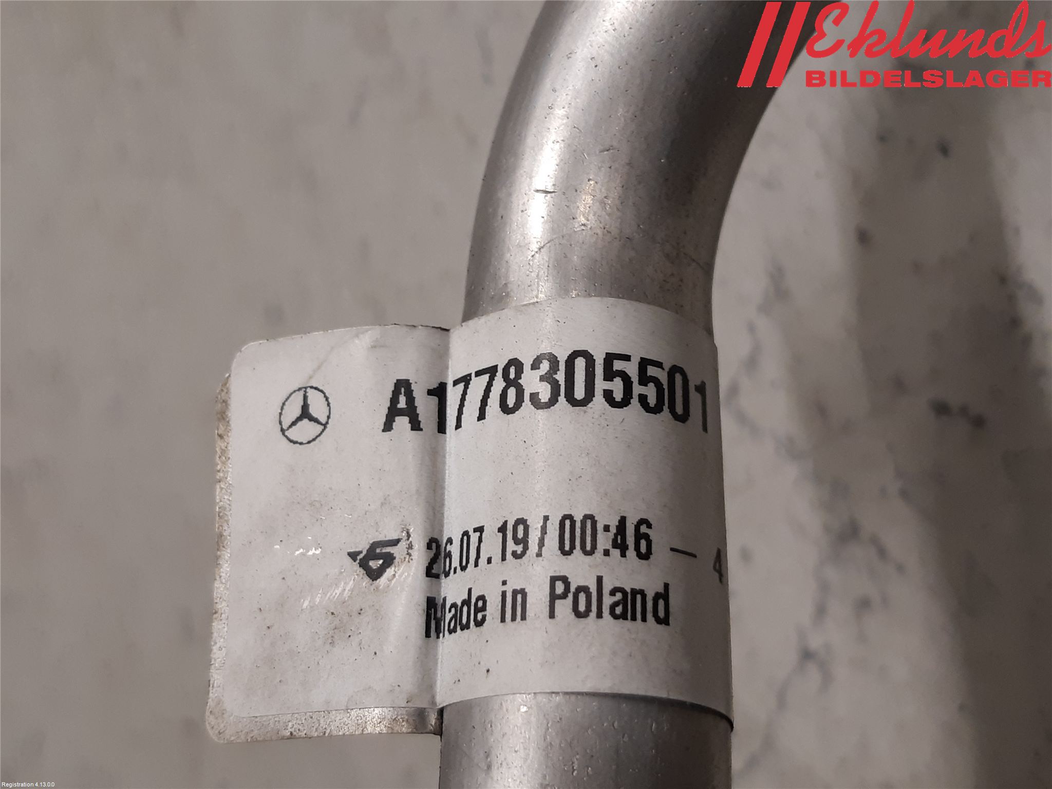 Mercedes-Benz MB CLA-KLASS (C118/X118) 19- Ac Slang-Rör