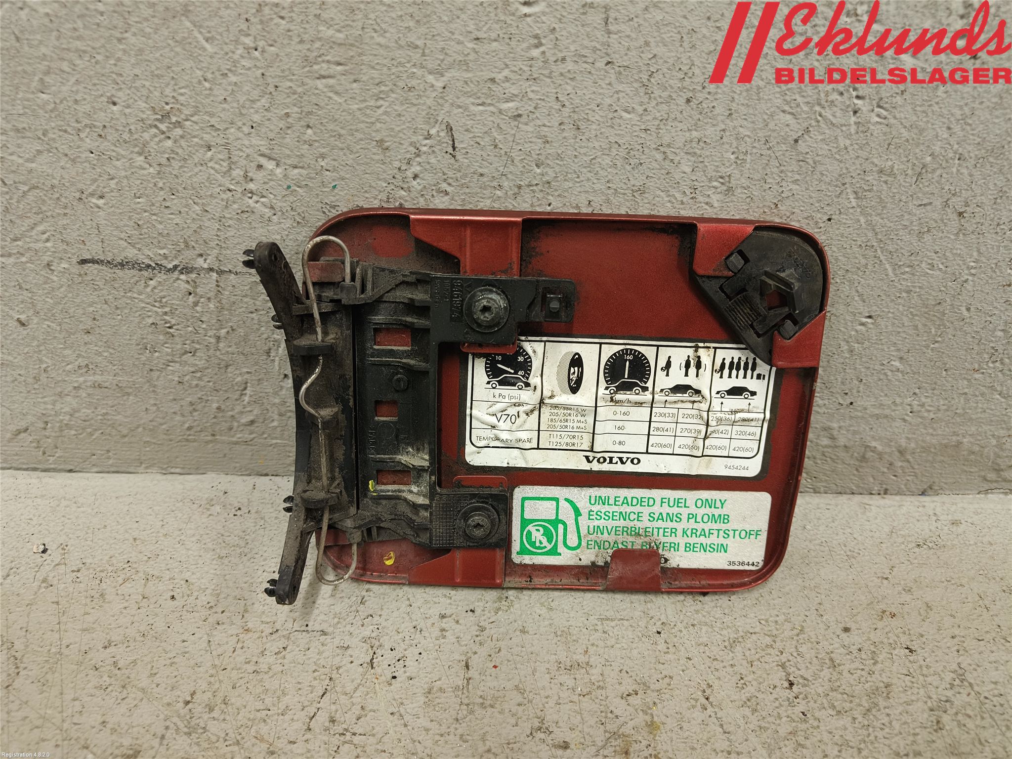 Volvo S70/V70/XC  97-00 Tanklucka