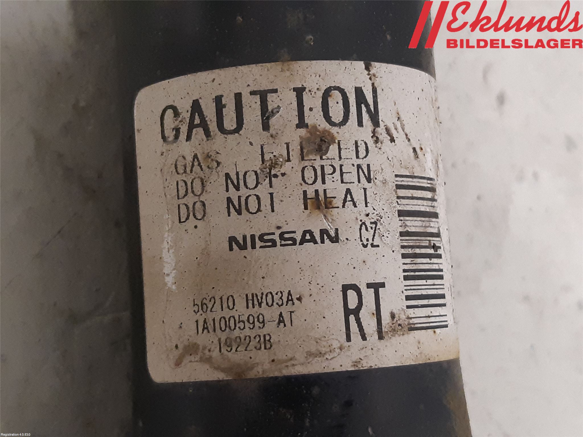 Nissan QASHQAI 17-21 Stötdämpare Bak