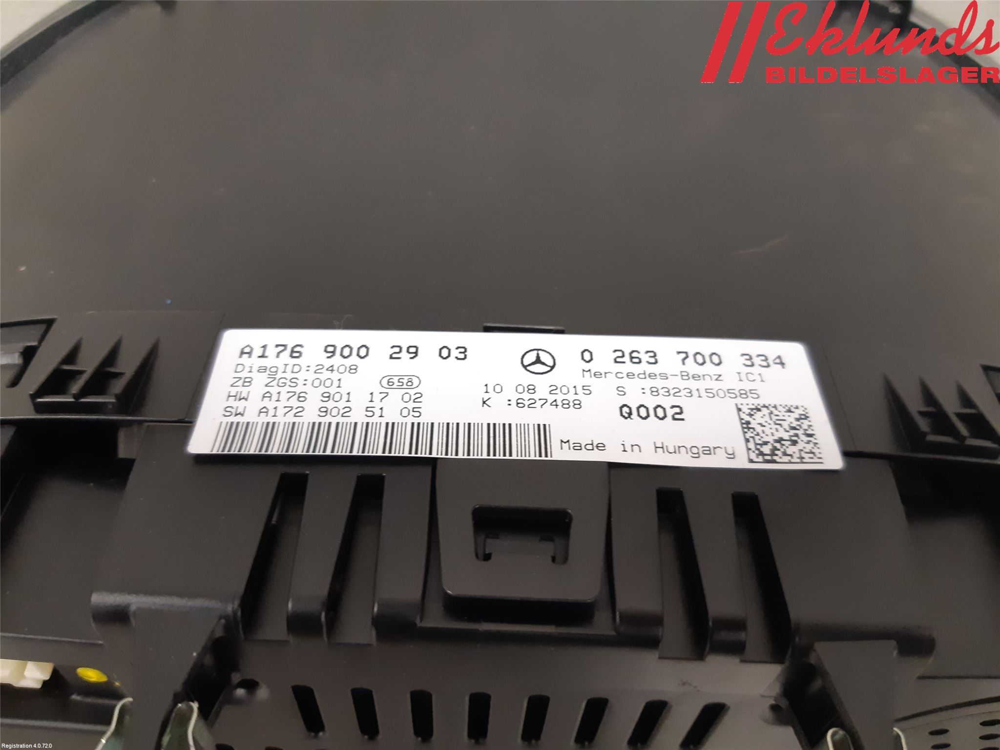 Mercedes-Benz MB A-KLASS (W176) 13-18 Instrument Komb