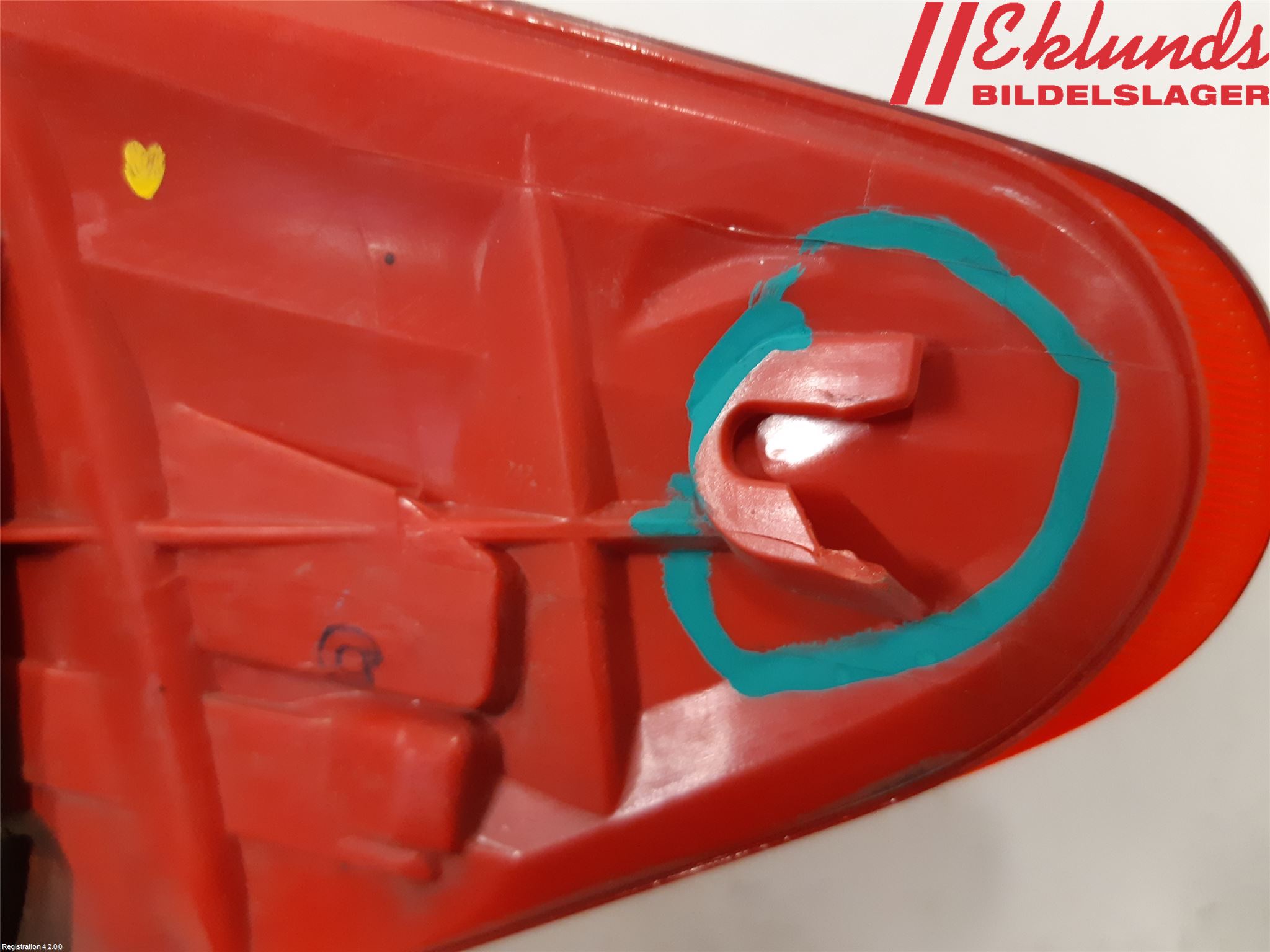 Toyota RAV 4 06-12 Bakljus Vänster