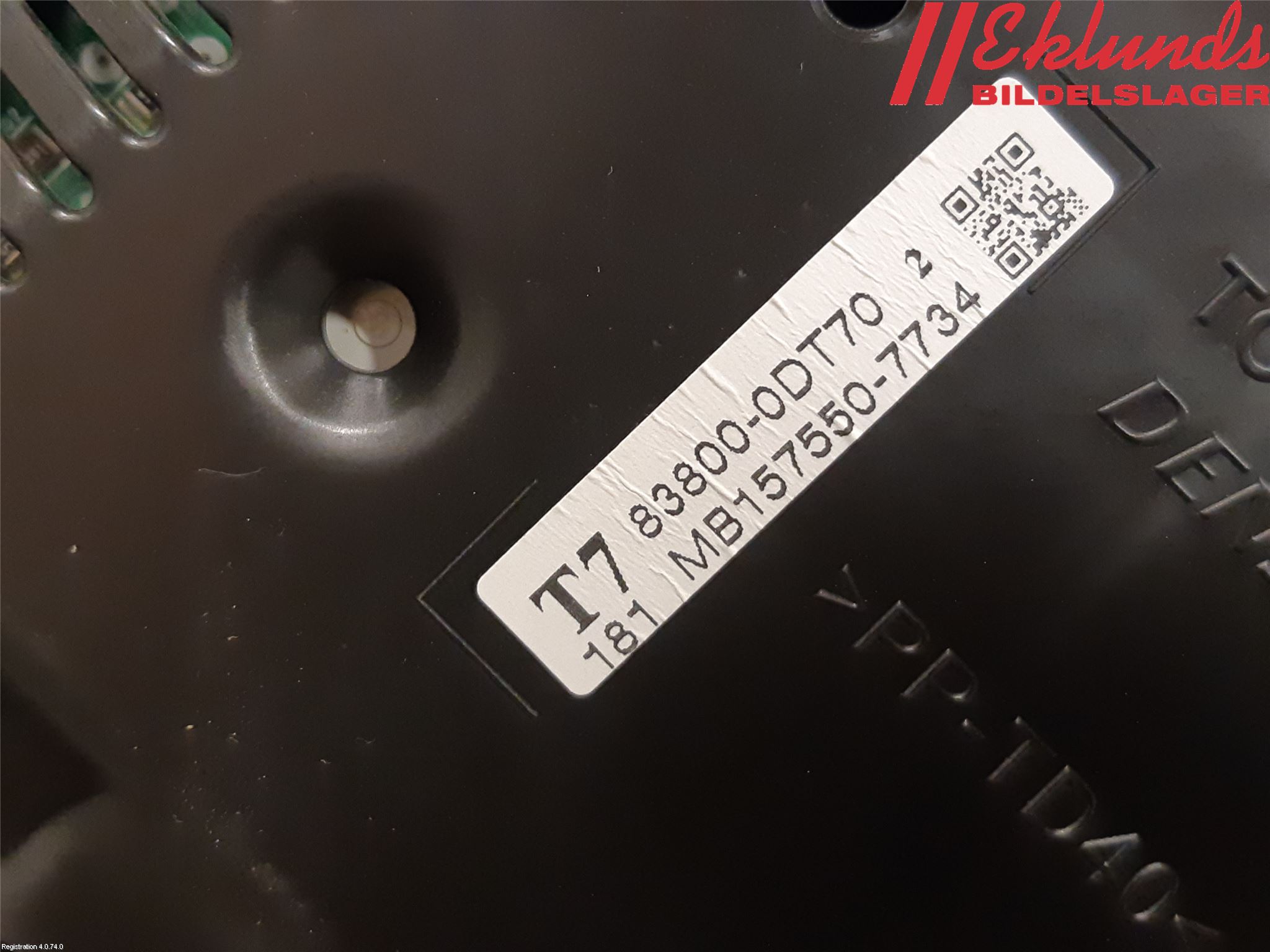 Toyota YARIS XP130 12-14 Instrument Komb