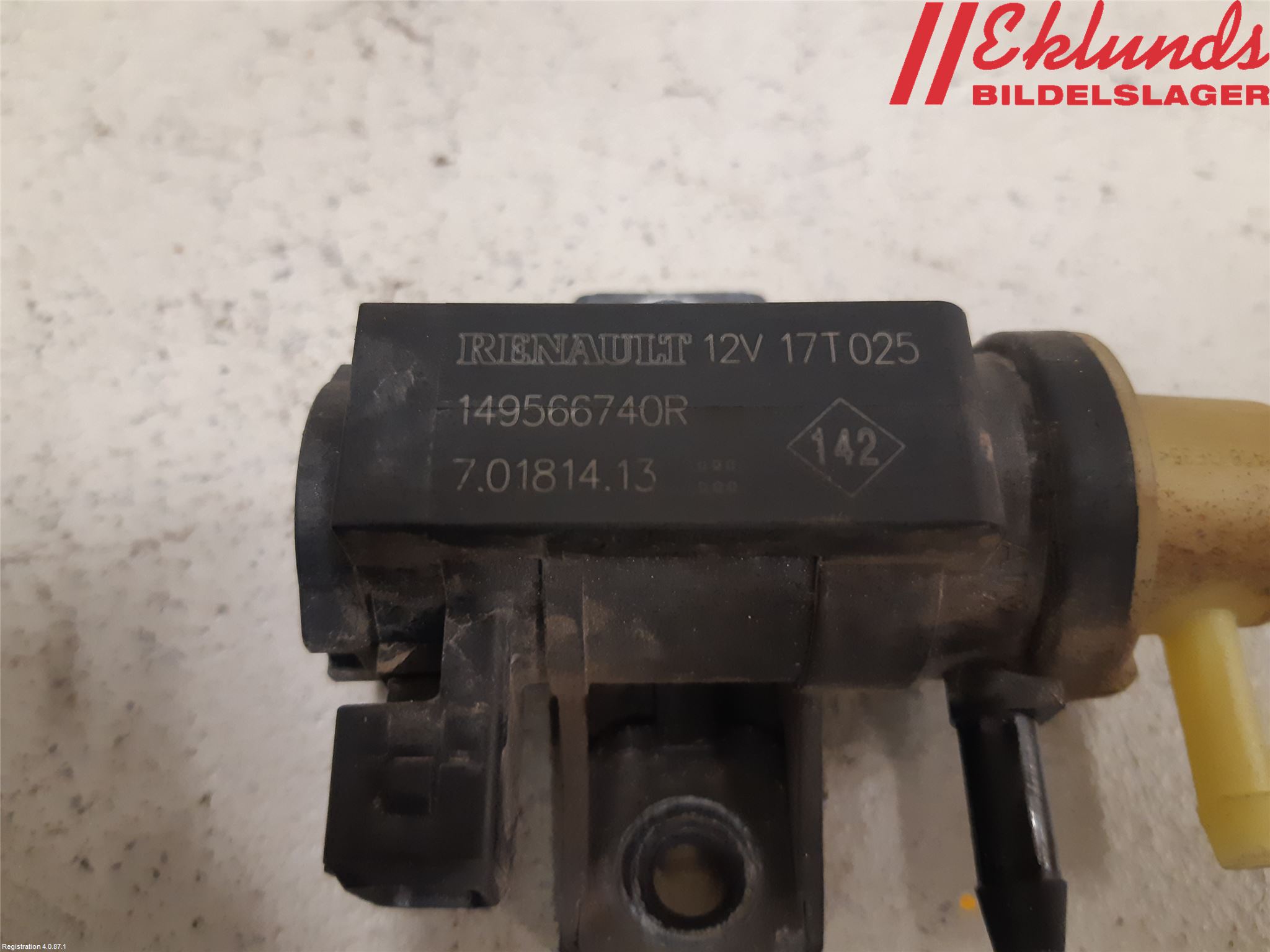 Nissan NV300 16-22 Vakuumventil