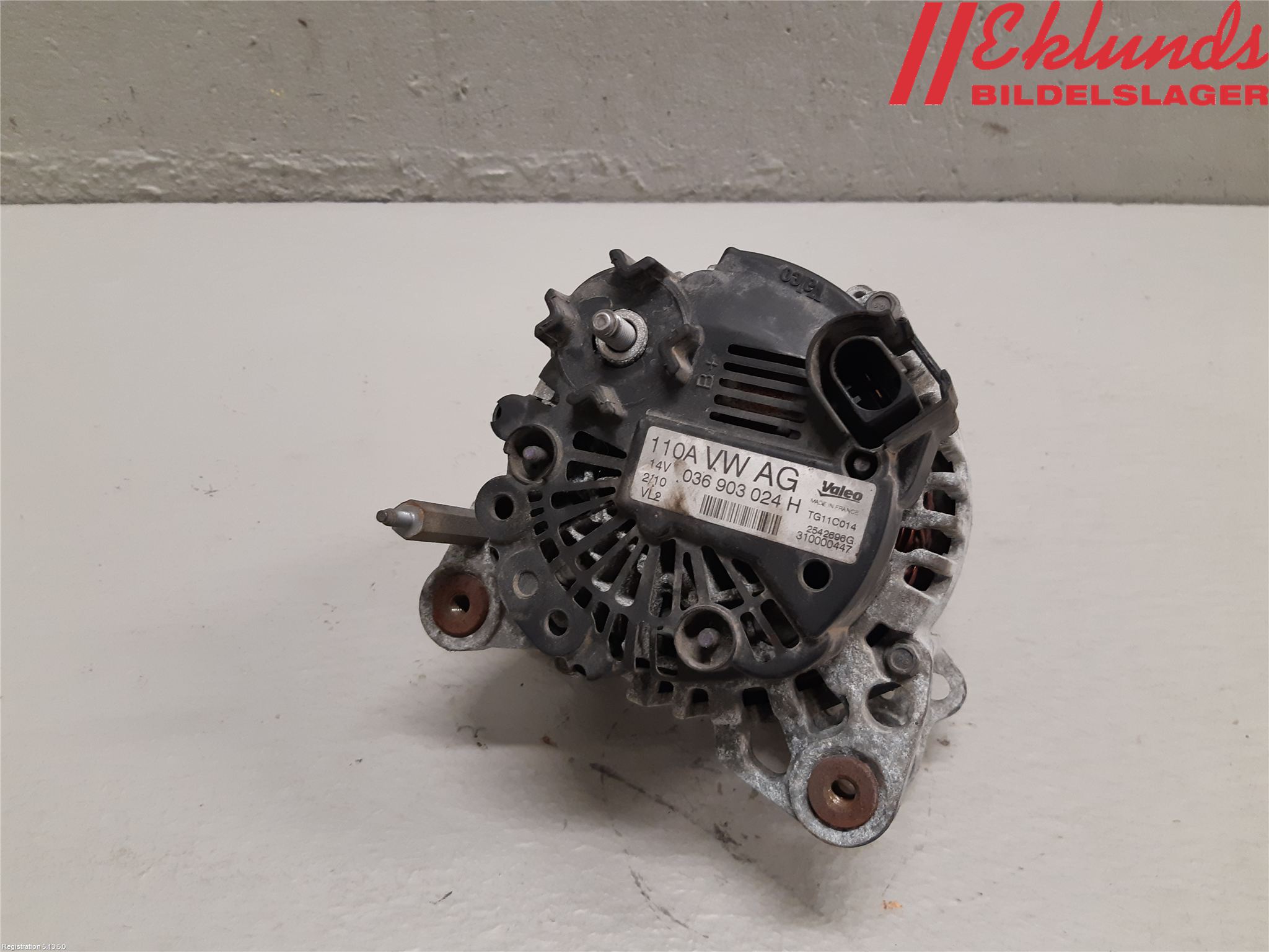Volkswagen VW POLO 10-17 Generator