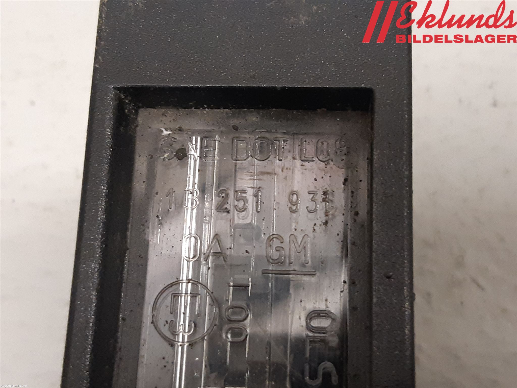 Opel AMPERA 12-16 Skylt Belysning