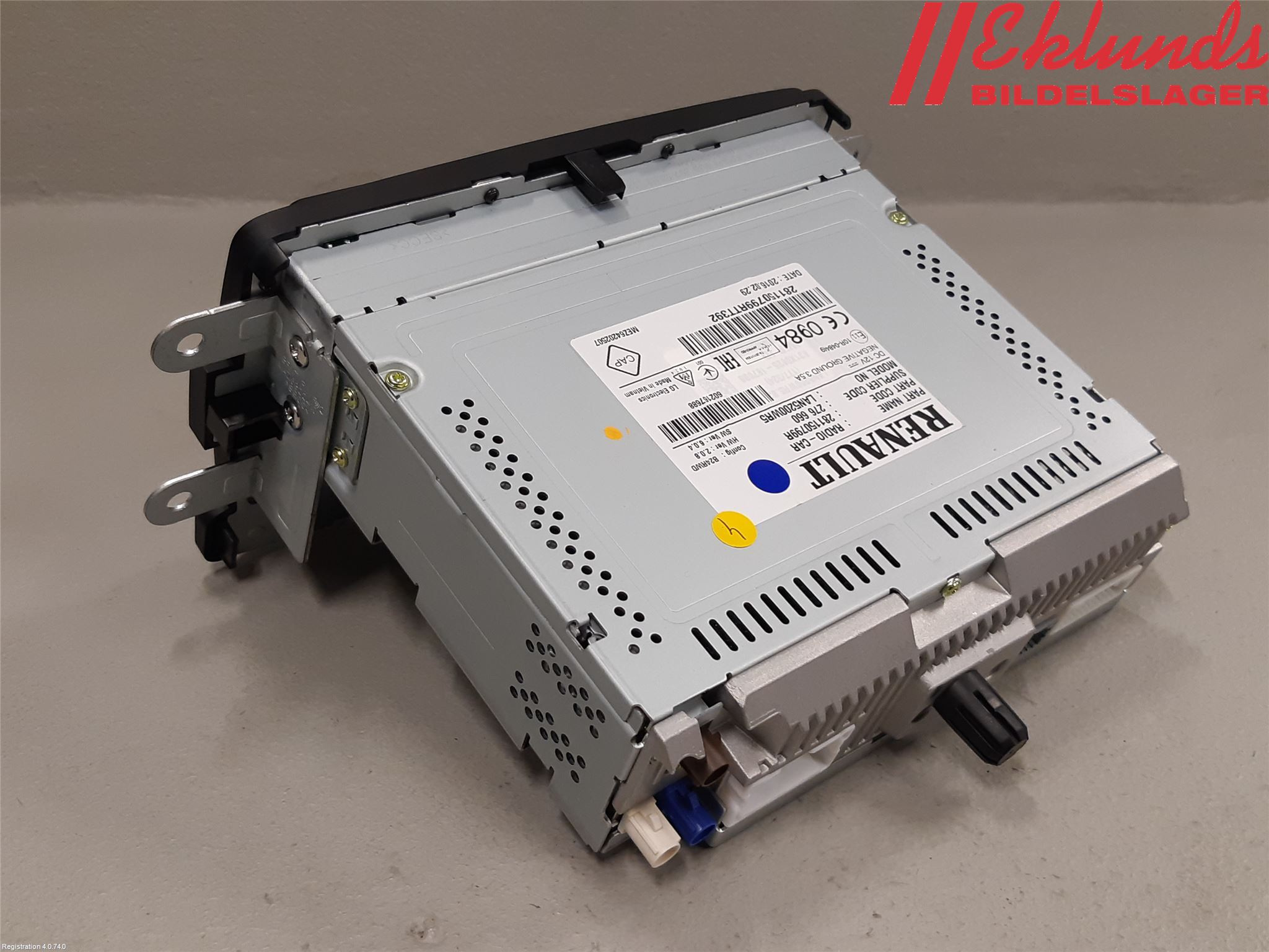 Renault CAPTUR 13-19 Cd Radio - Multimediapanel