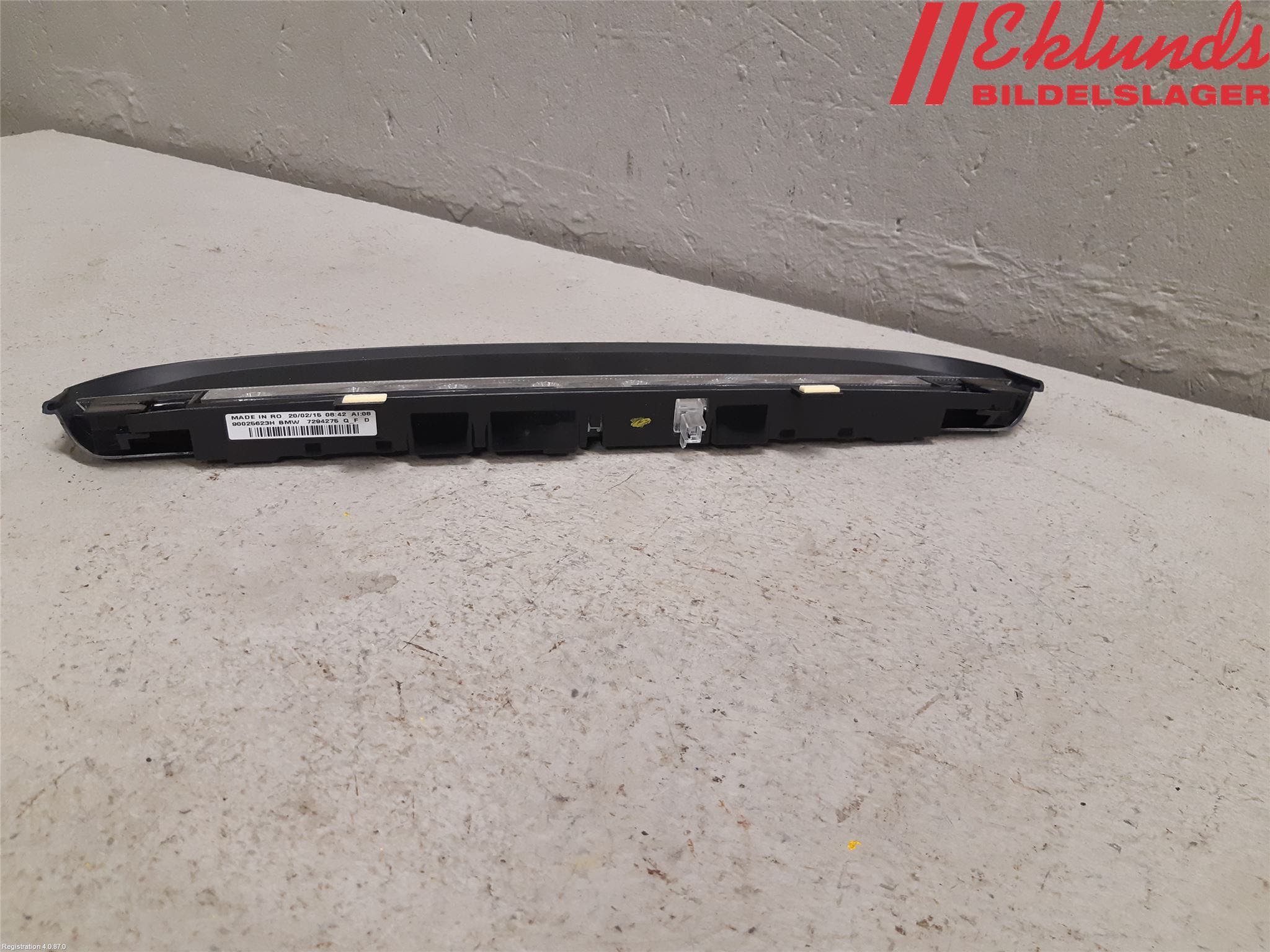 BMW 3 F30/F31/F80 12-19 Bromsljus Bakruta