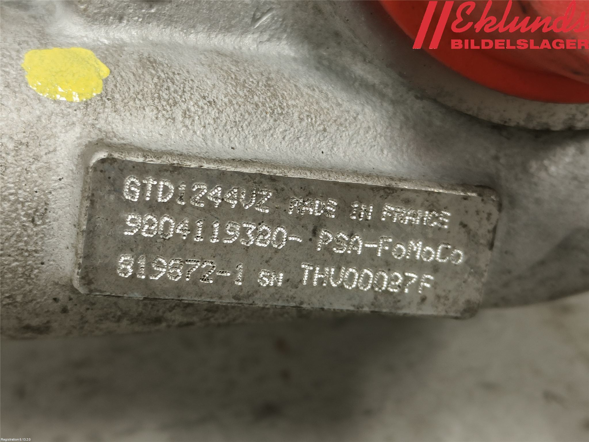 Peugeot 308 14-21 Turboaggregat