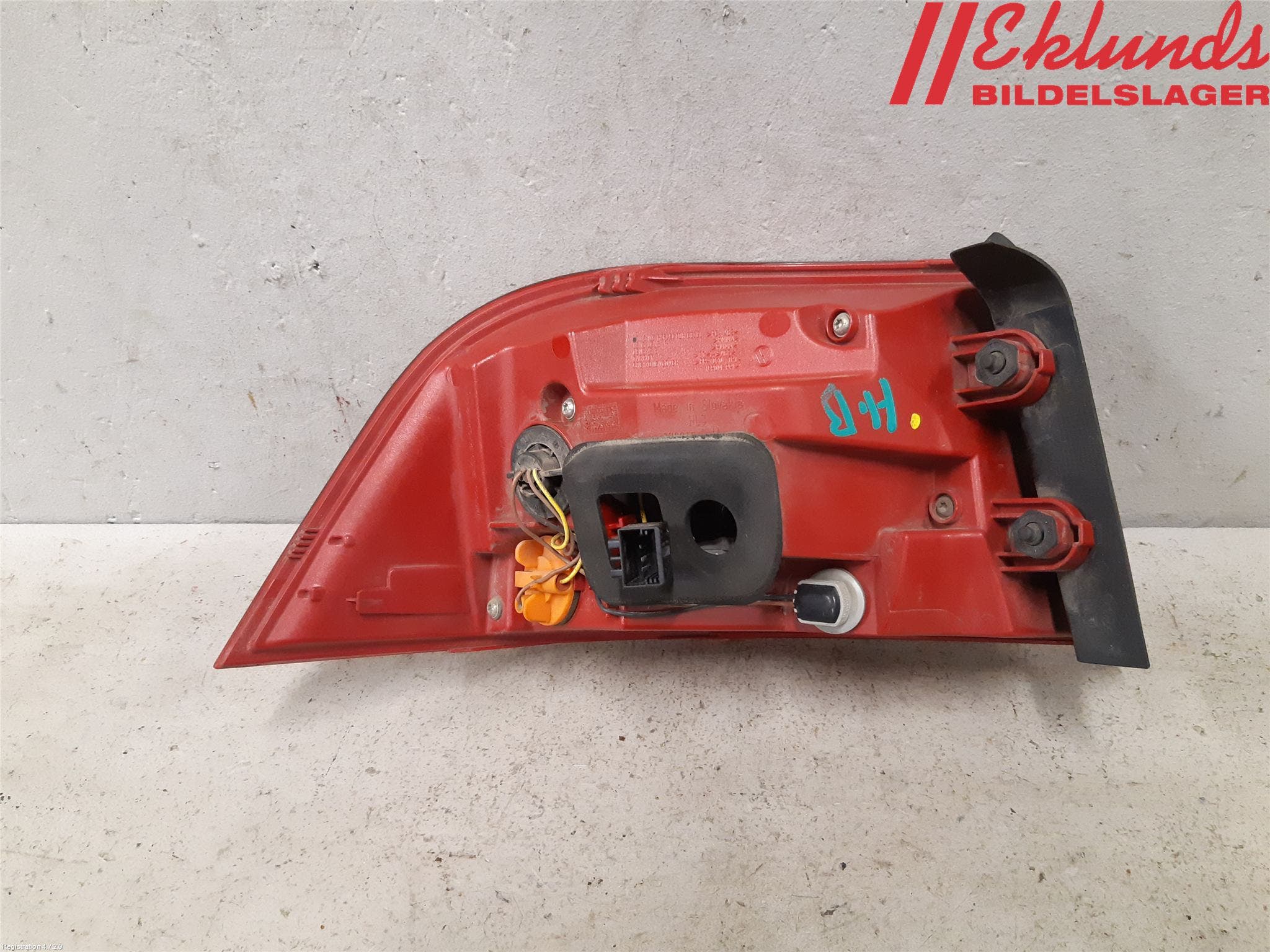 Volkswagen VW PASSAT 11-14 Bakljus Höger