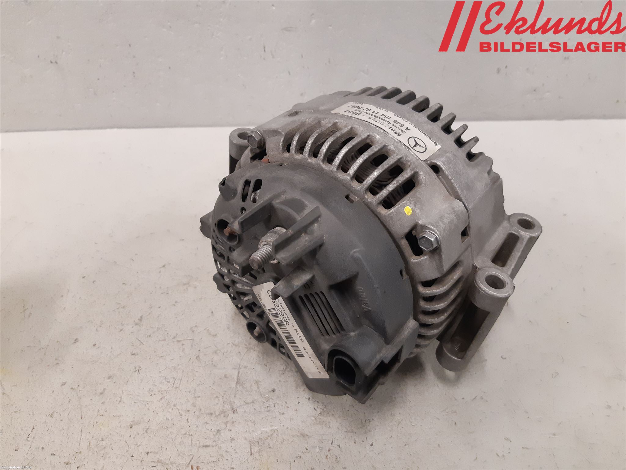 Mercedes-Benz MB SPRINTER (W906) 06-18 Generator