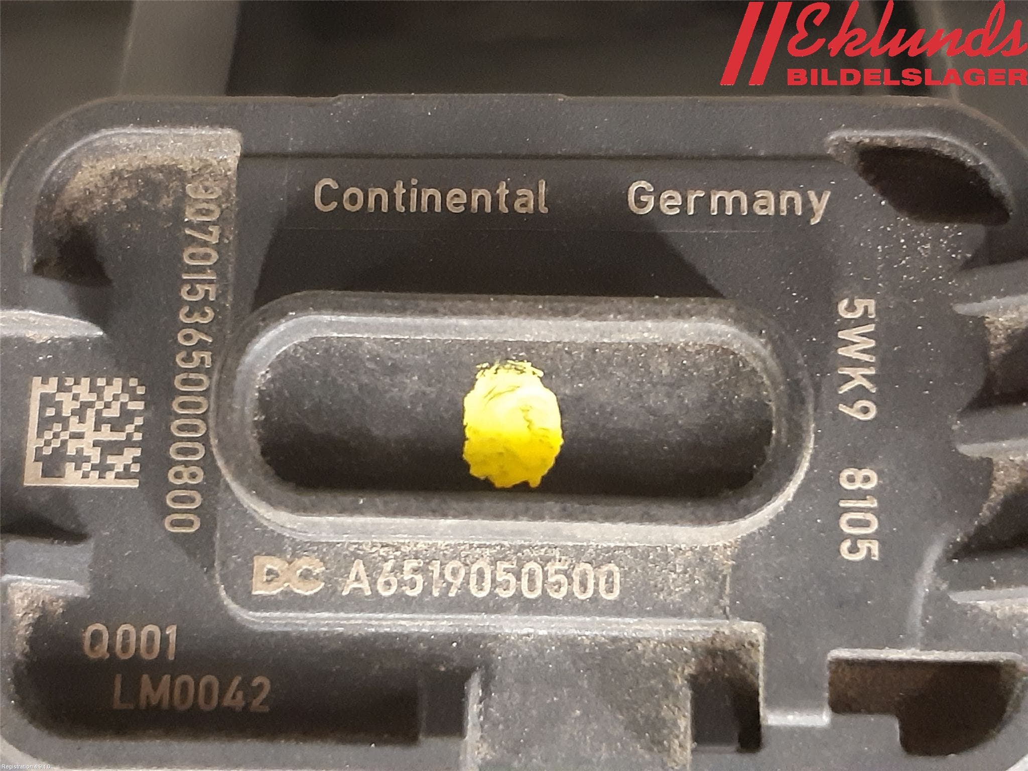 Mercedes-Benz MB SPRINTER (W906) 06-18 Injluftmassamätare