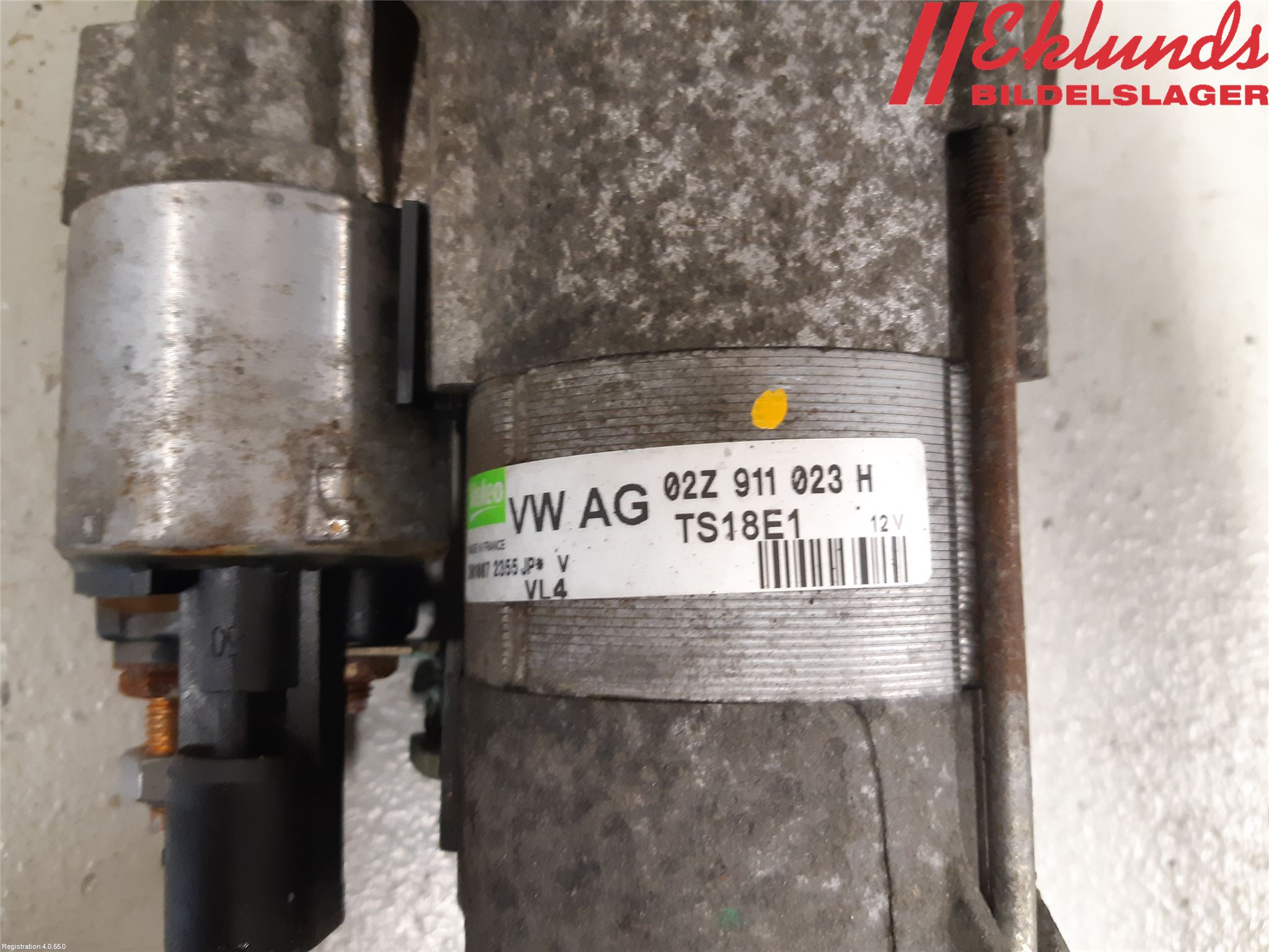 Volkswagen VW CADDY      04-10 Startmotor Diesel