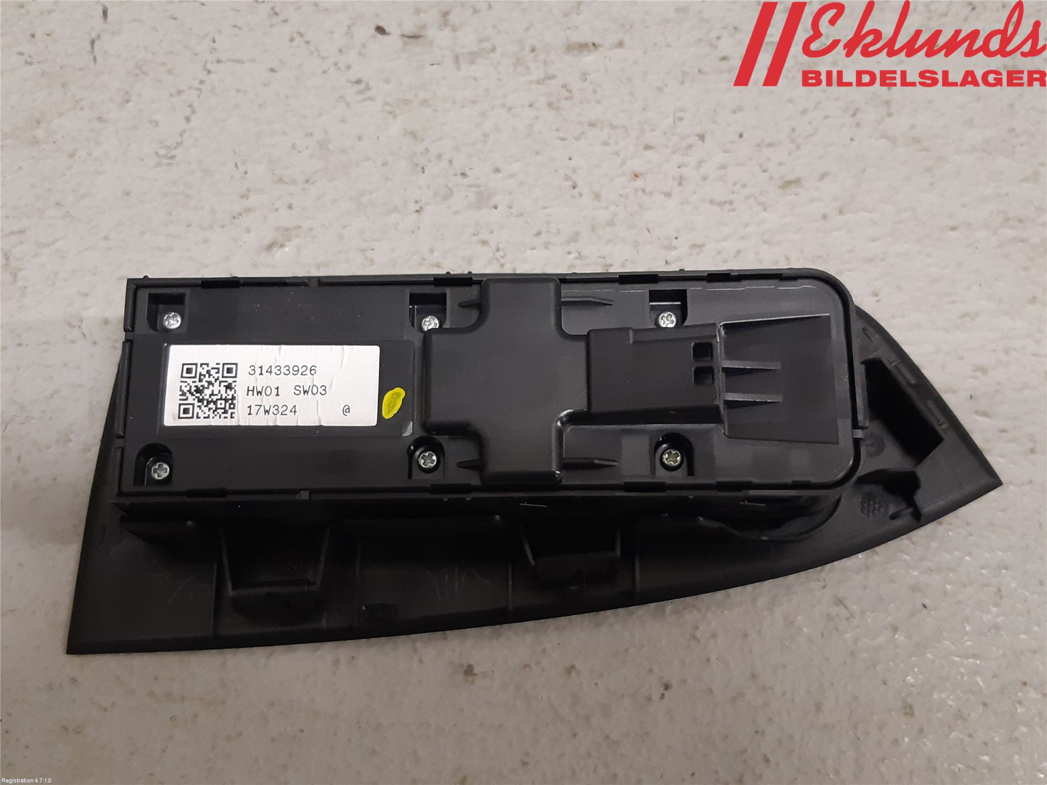 Volvo S90 17->> Strömställare Elhiss