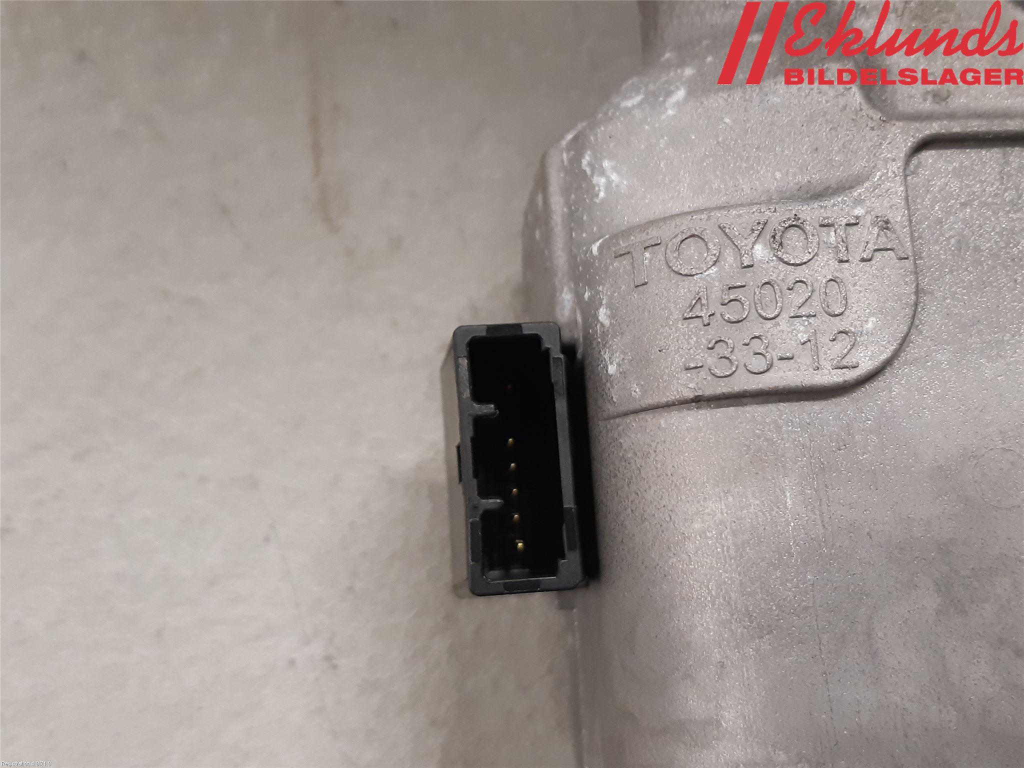 Toyota RAV4 19- Rattlåskontaktdon