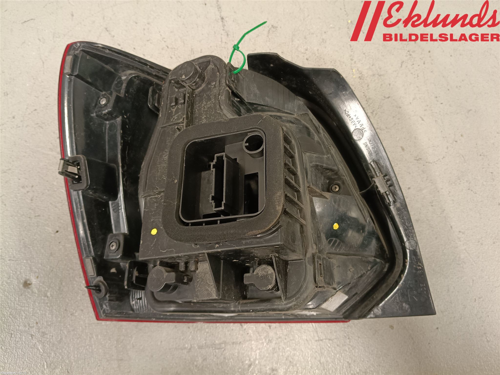 Volkswagen VW POLO 10-17 Bakljus Höger