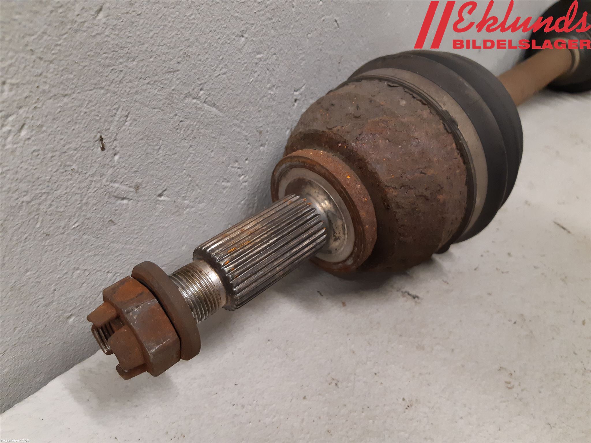 Opel VIVARO 15-19 Drivaxel Fram Vänster